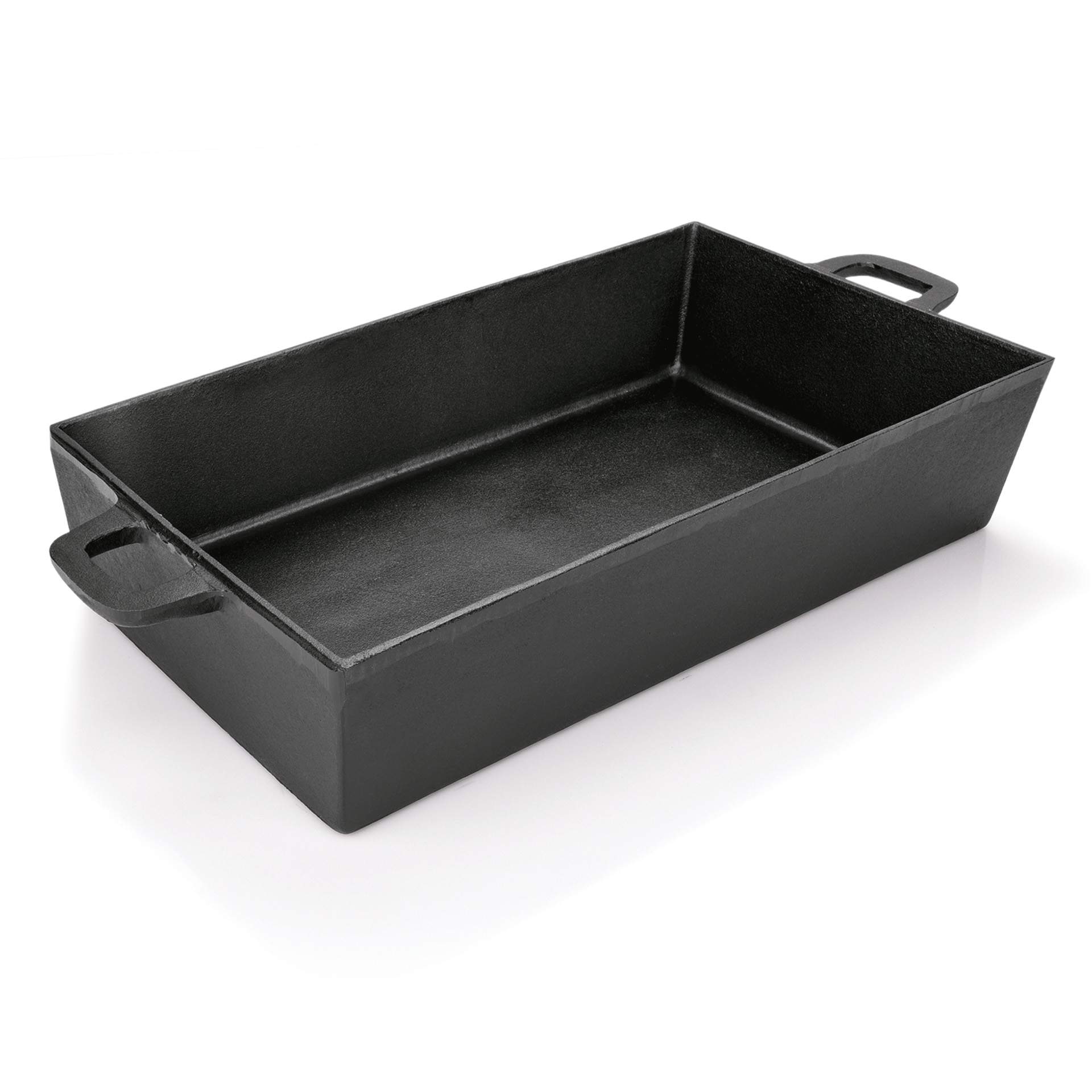Bräter - mit 2 angegossenen Griffen - Abm. 52 x 31 x 15 cm - Gusseisen - 3531531-A