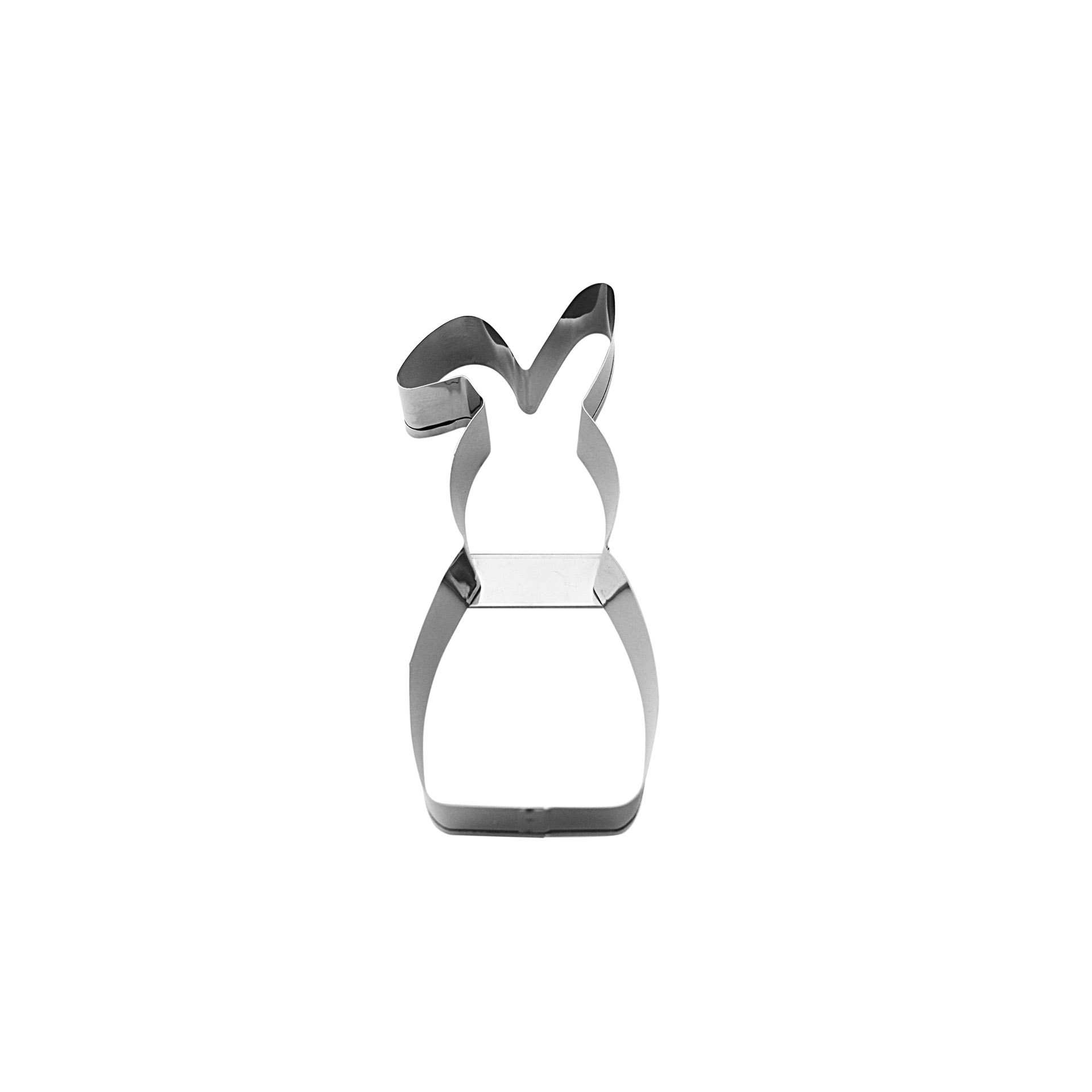 Ausstecher - Hase - Abm. 18,0 x 7,5 x 3,0 cm - Edelstahl - 199860-C