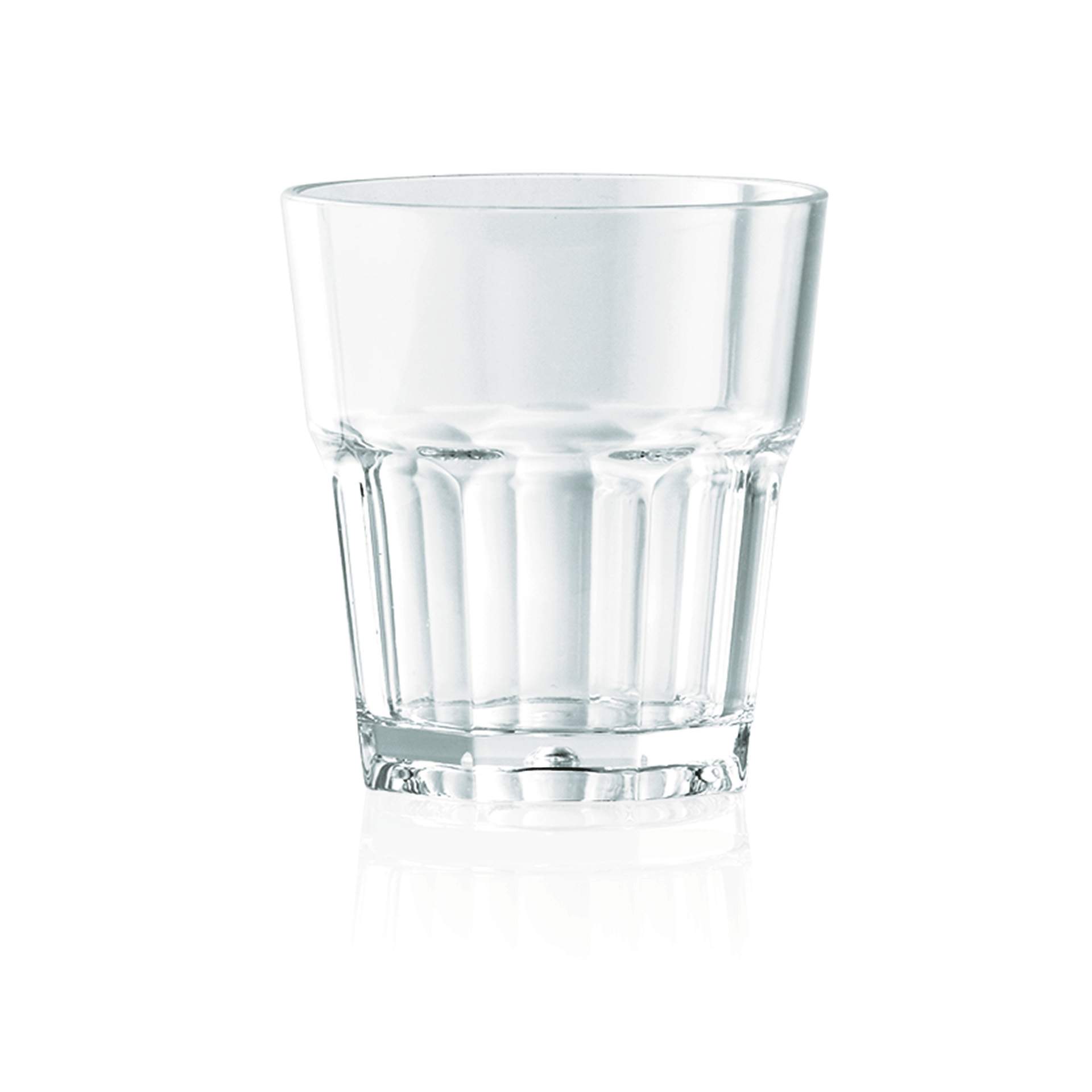 Saftglas - Serie Pool - Abm. 7,2 cm - Ø oben / unten 6,4 / 4,6 cm - Inhalt 0,12 l - Polycarbonat - premium Qualität - 9450012-A