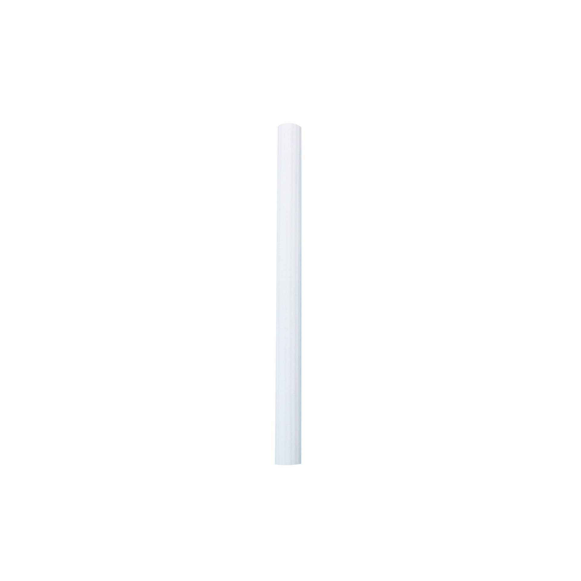 Tortenständer-Säule - gerillt - weiß - Abm. 2,0 x 2,0 x 22,8 cm - Kunststoff - 202414-C