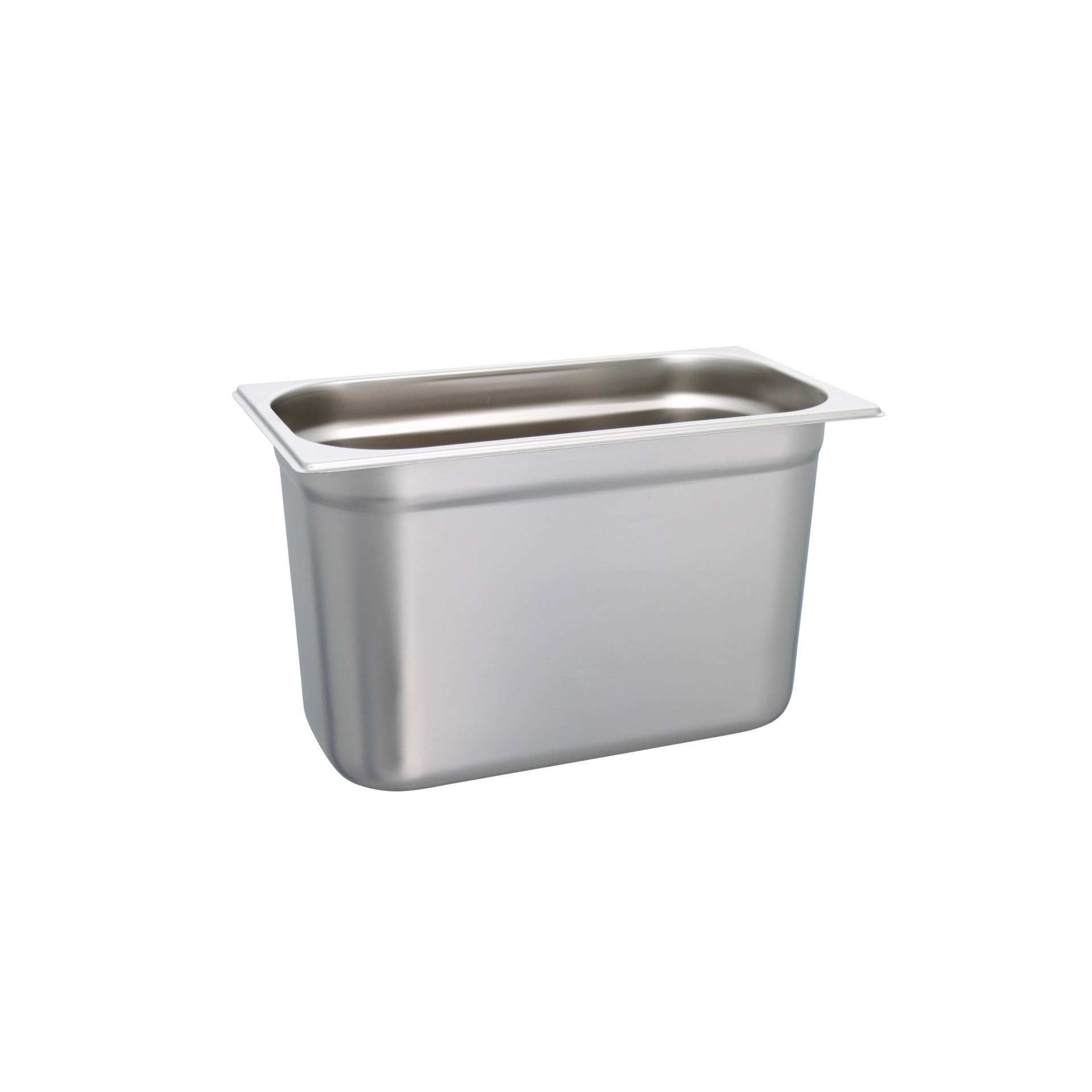 GN-Behälter - Abm. 32,5 x 17,6 x 20,0 cm - Inhalt 7,0 l - GN 1/3 (325 x 176 mm) - 200 mm - Edelstahl - 530235-C