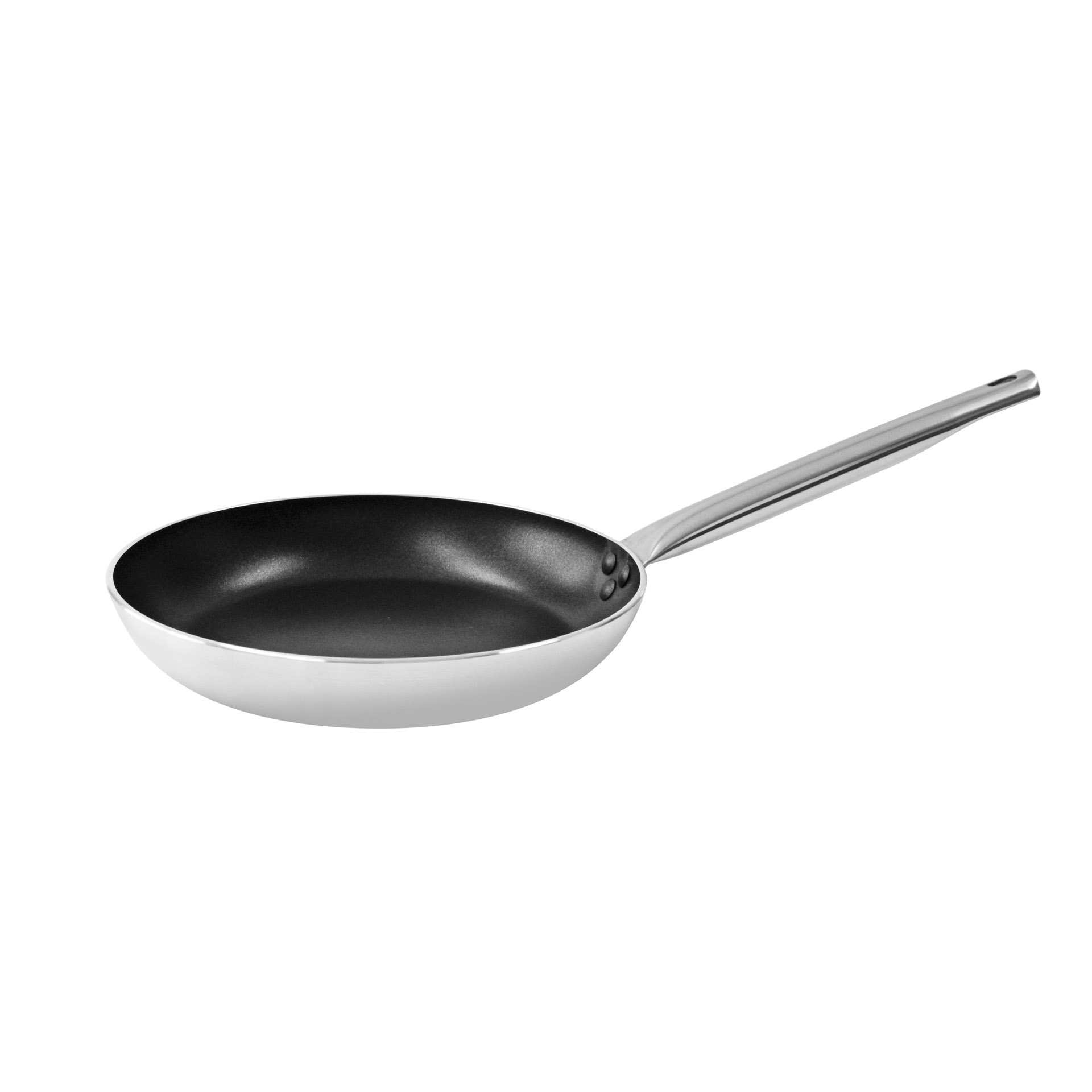 Bratpfanne - Ø 280 mm - Abm. 49,2 x 28,0 x 4,5 cm - Aluminium - 531071-C