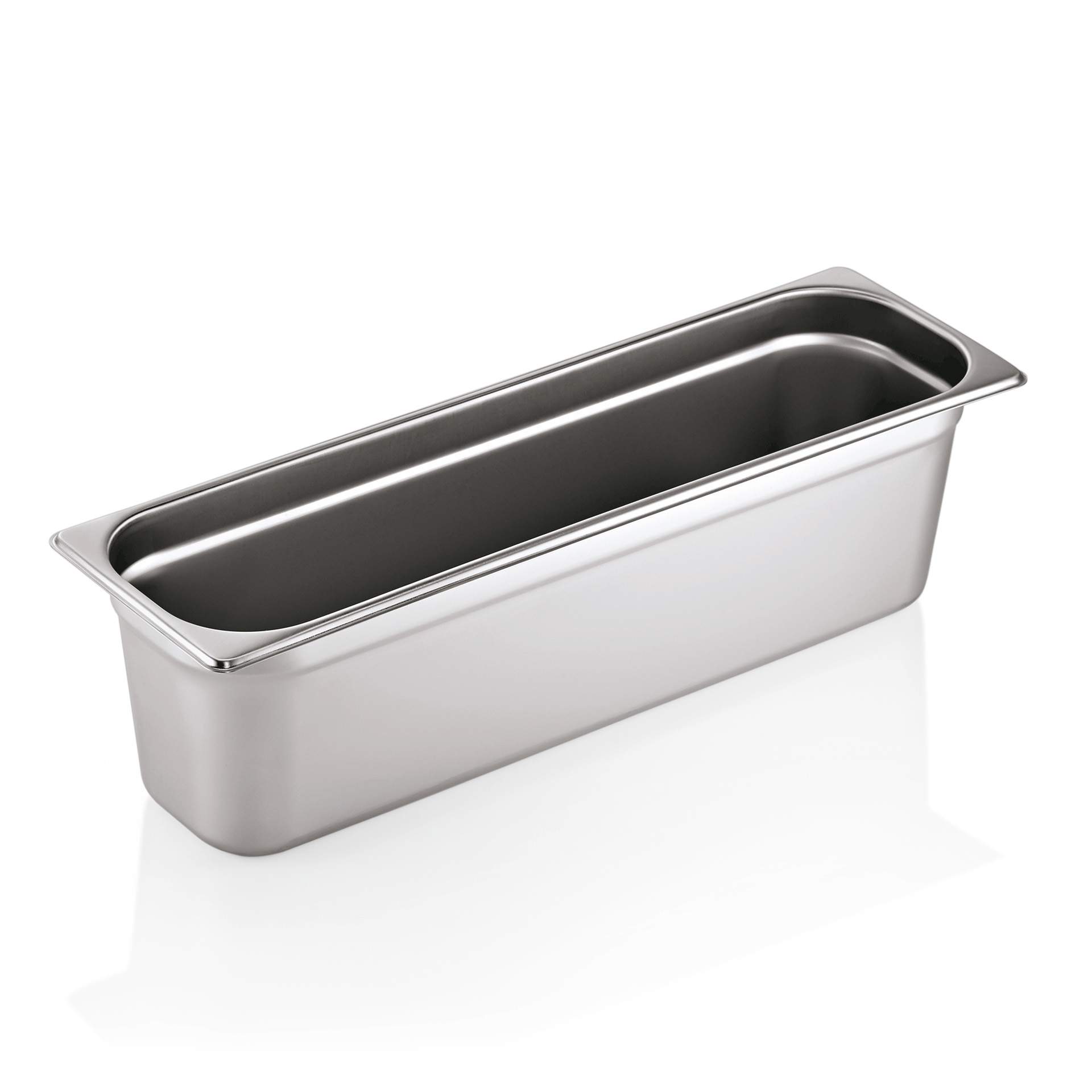 GN-Behälter - 18/8 - Serie 90 - GN 2/4 (530 x 162 mm) - 150 mm - Edelstahl - 9024150-A