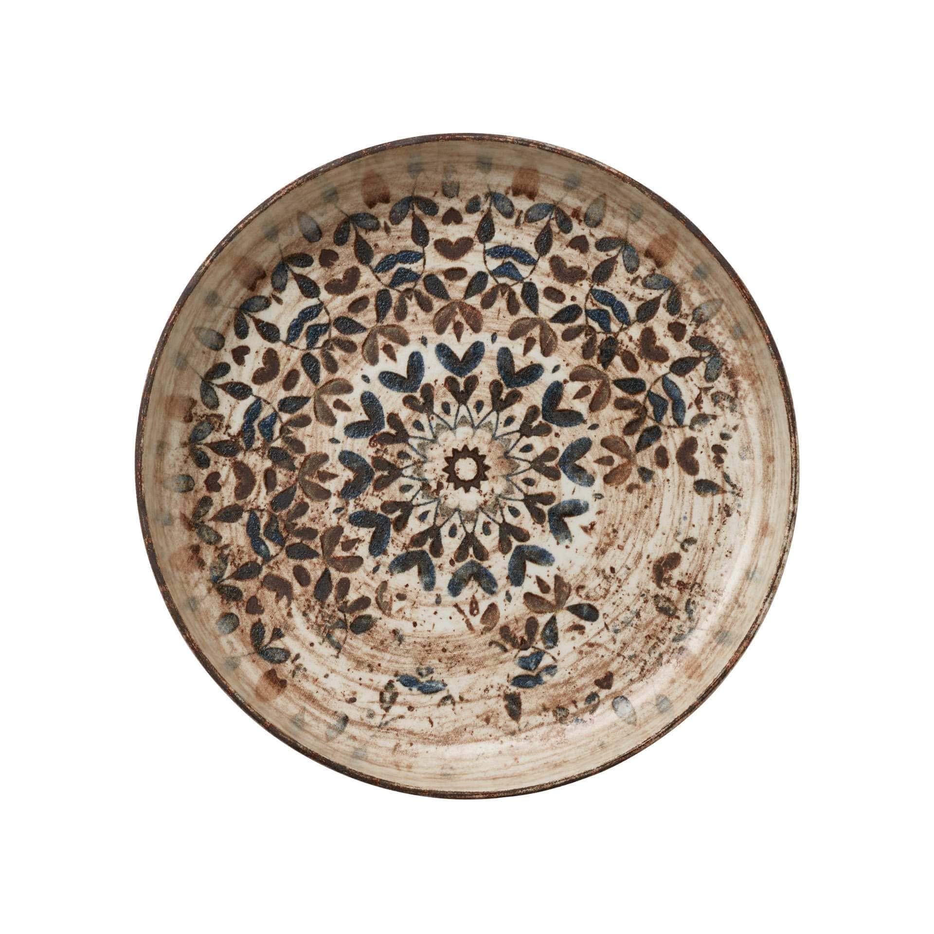 Schale - Set á 6 Stück - Serie Toledo - aztec - rund - Höhe 3,9 cm - Ø 22,0 cm - Inhalt 0,60 l - Porzellan - 480803022-A