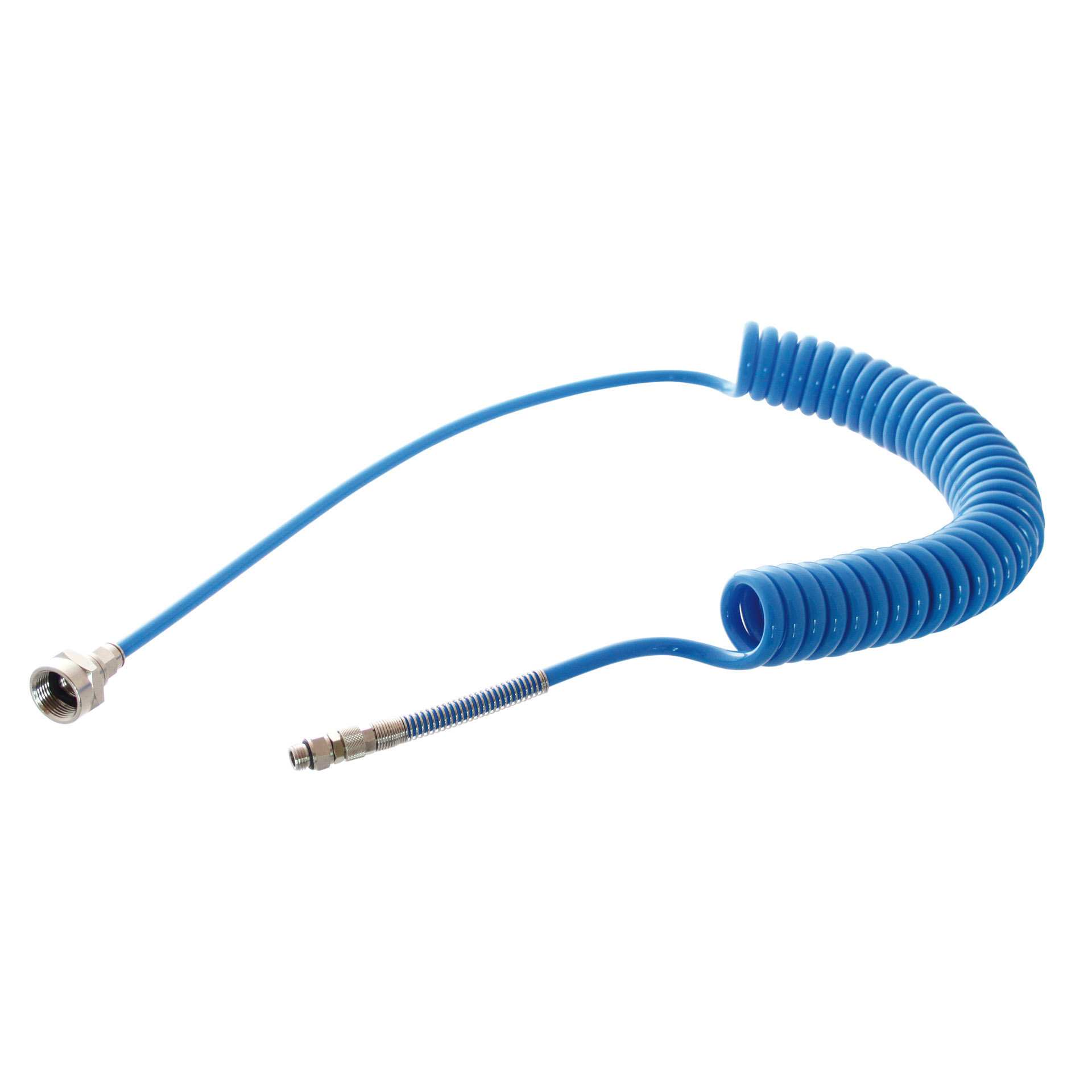Spiralschlauch - für Wassersprühpistole - blau - Abm. 100,0 x 5,0 x 5,0 cm - Polyurethan - 181200-C