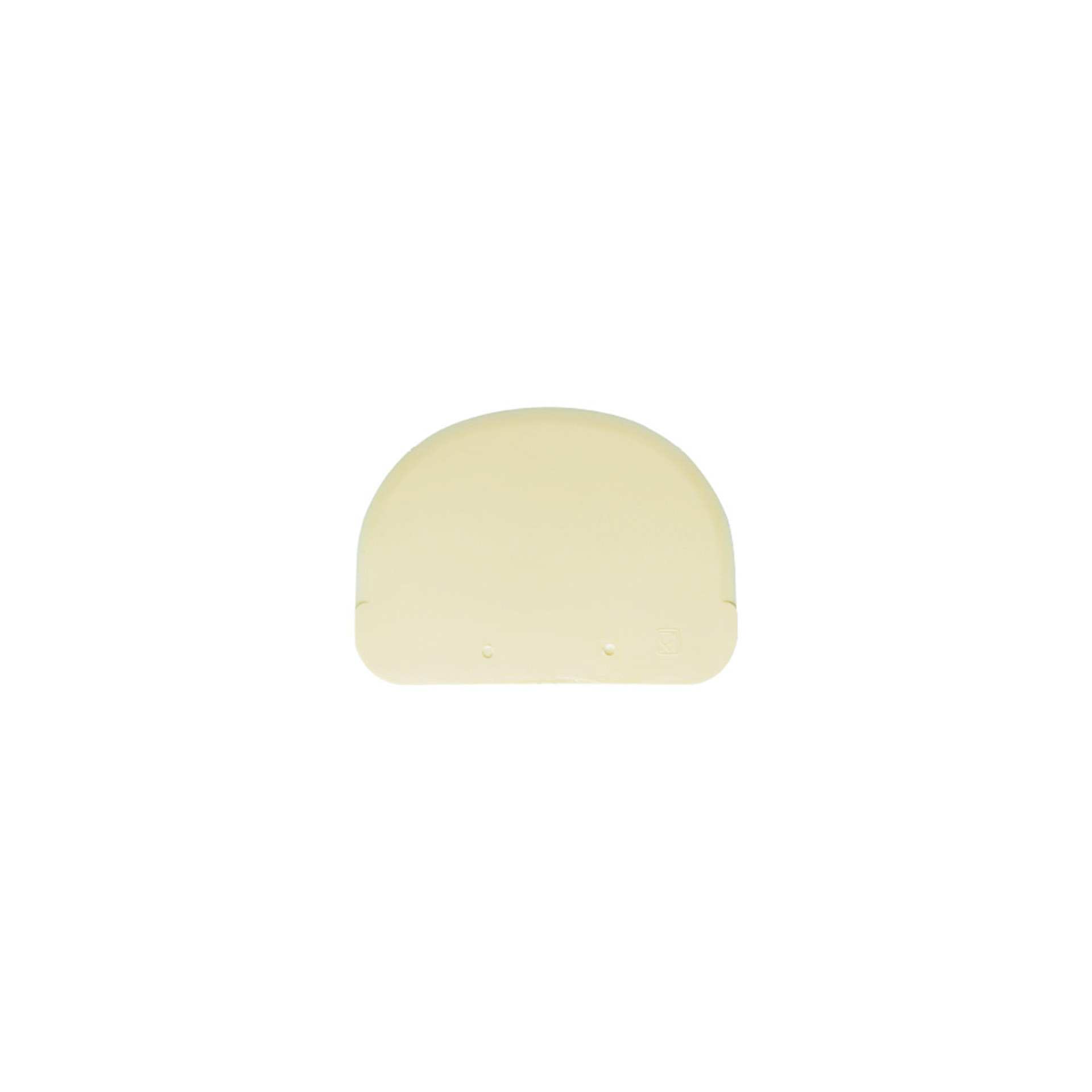 Cremeschaber - elfenbein - Abm. 12,0 x 8,8 x 0,0 cm - Polypropylen - 227232-C