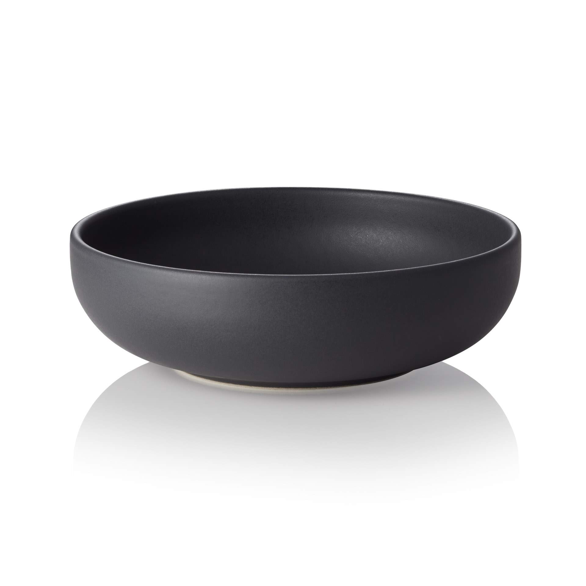 Schale - Set á 6 Stück - Serie One - midnight - rund - Abm. 5,0 cm - Ø 16 cm - Steinzeug - 452503016-A