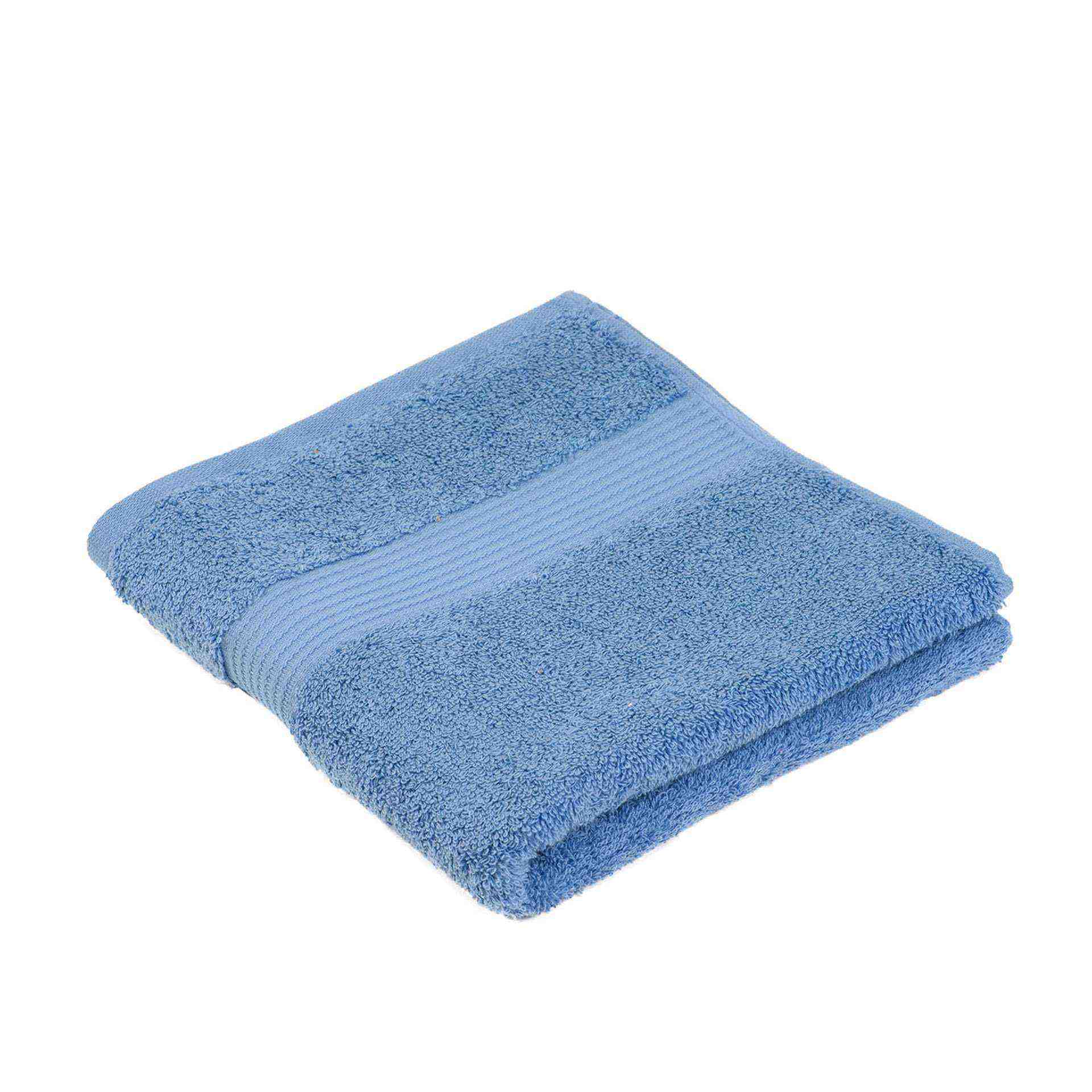 Handtuch - Uni - Serie NEW YORK - fjord - Abm. 50 x 100 cm - Baumwolle - 550-2247-4-D