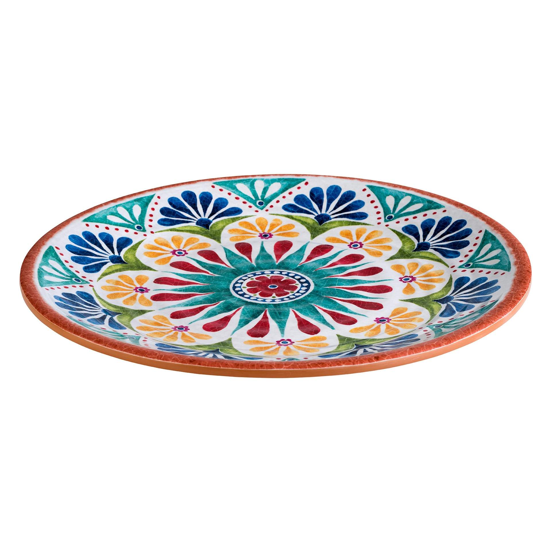Teller (flach) - Serie Arabesque - rund - Abm. 2,0 cm - Ø 26,5 cm - Melamin - 84685-B