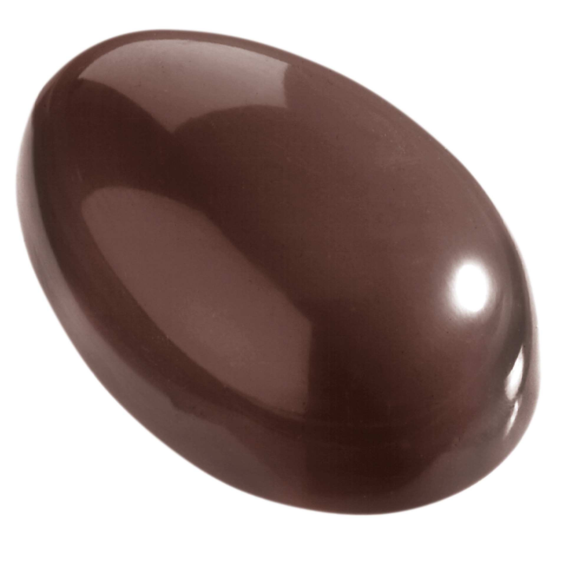 Schokoladen-Form - Ei glatt - Abm. 27,5 x 13,5 x 3,5 cm - Polycarbonat - 421254-C