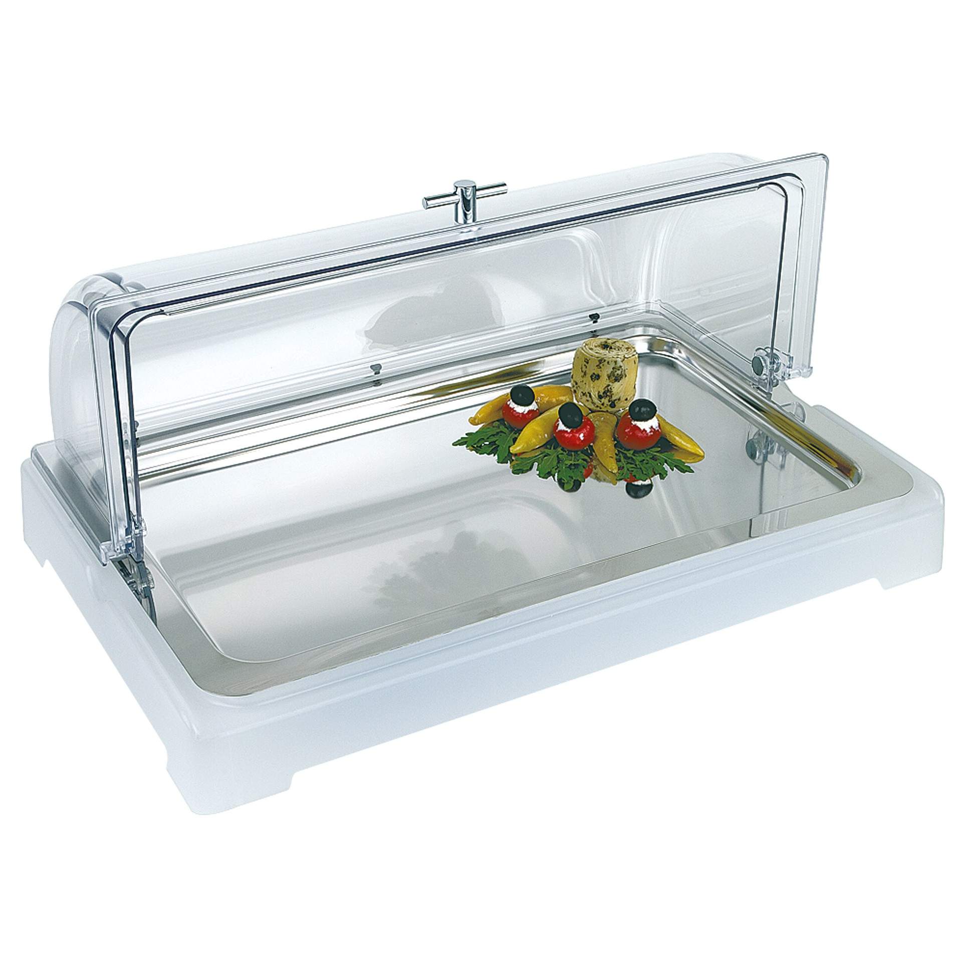 Kühlbox - 4-teilig - Serie New Generation - weiß - rechteckig - Abm. 56,5 x 35 x 6,5 cm - Kunststoff - 11503-B