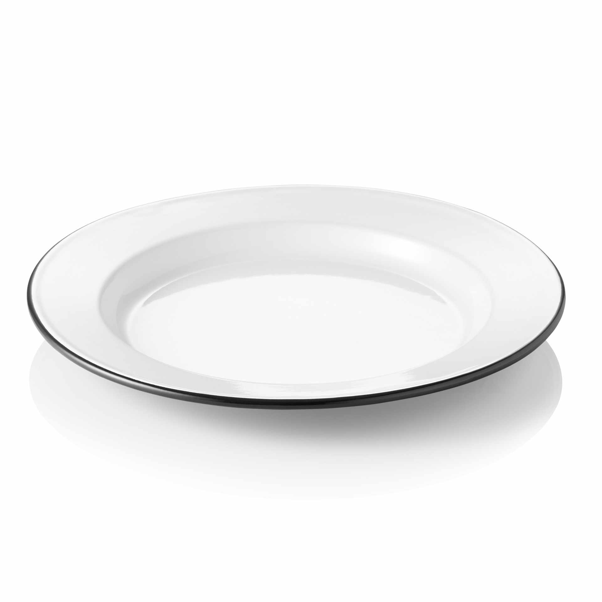 Teller - Serie Grace - Höhe 2,0 cm - Ø 26,0 cm - Emaille