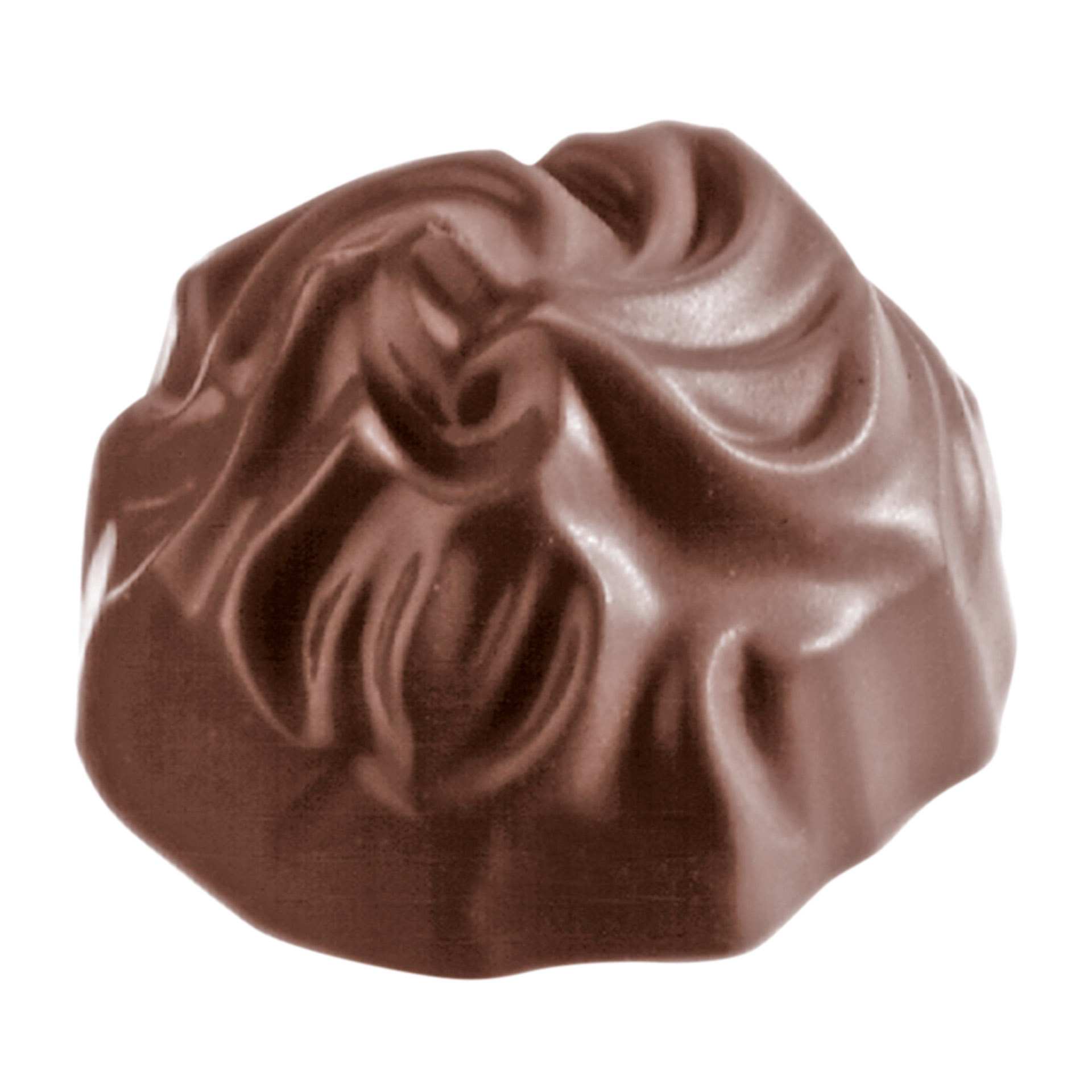 Schokoladen-Form - Trüffel - Abm. 27,5 x 13,5 x 2,4 cm - Polycarbonat - 421037-C