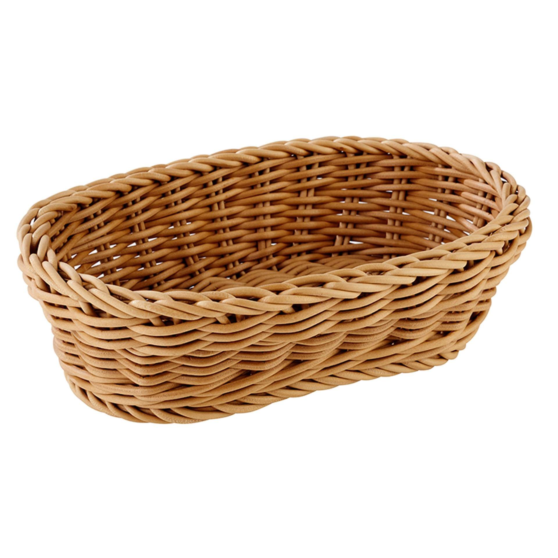 Korb - Serie Profi Line - beige - oval - Abm. 19 x 12 x 6 cm - Polypropylen - 50625-B