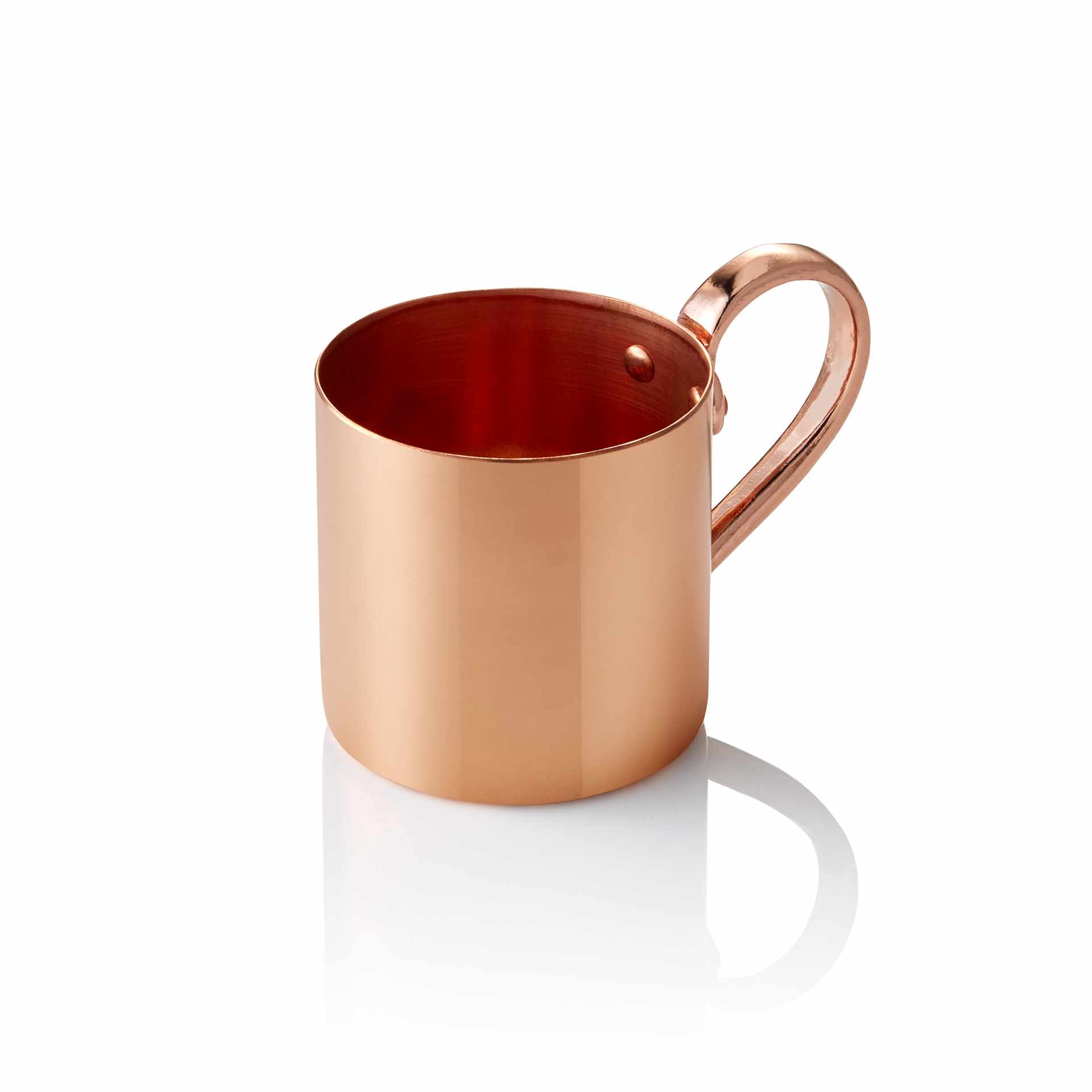 Kupferbecher - Serie Nocturn - Höhe 9,0 cm - Ø 8,0 cm - Inhalt 0,4 l - Kupfer