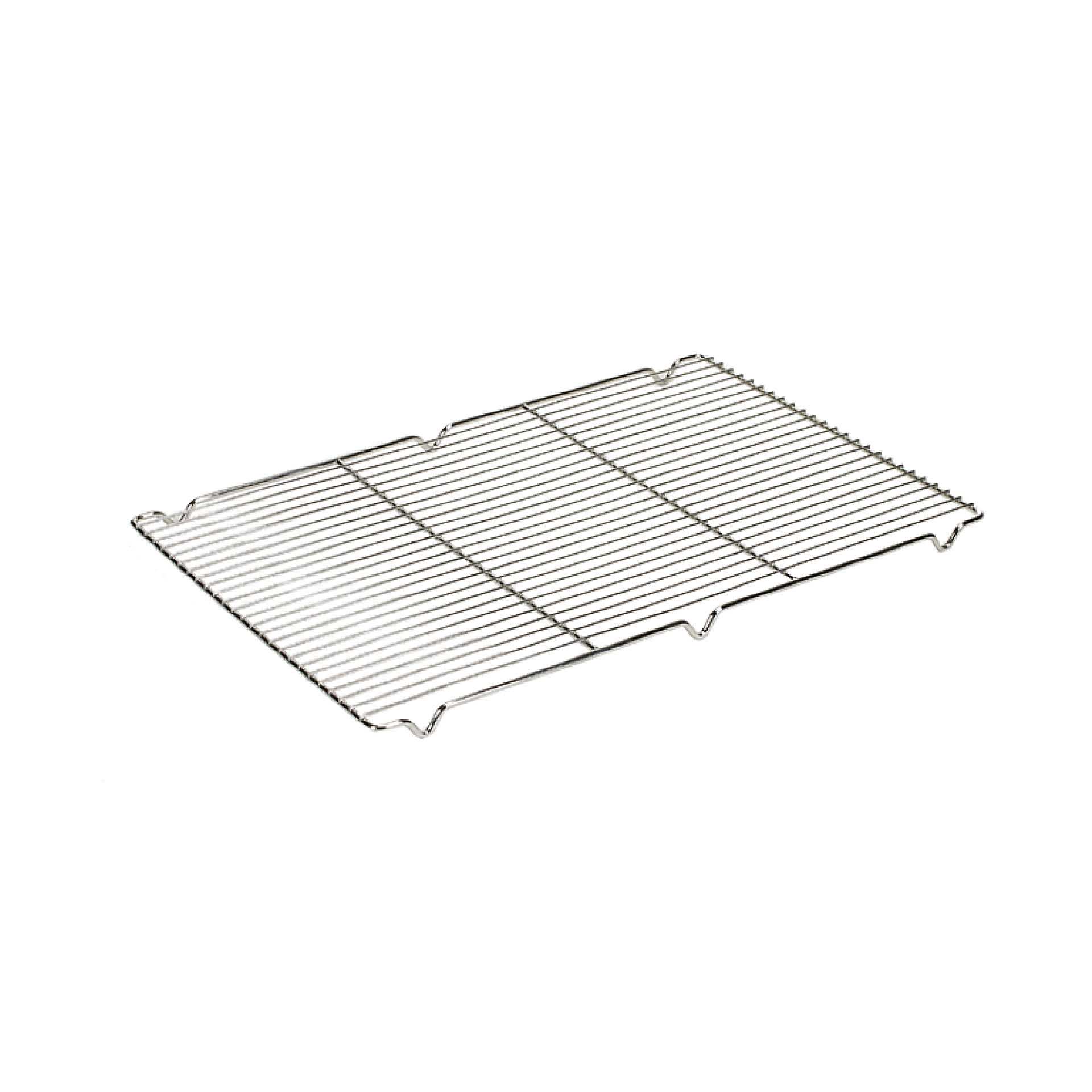 Tortengitter - rechteckig - Abm. 59,0 x 39,0 x 2,0 cm - Edelstahl - 156124-C