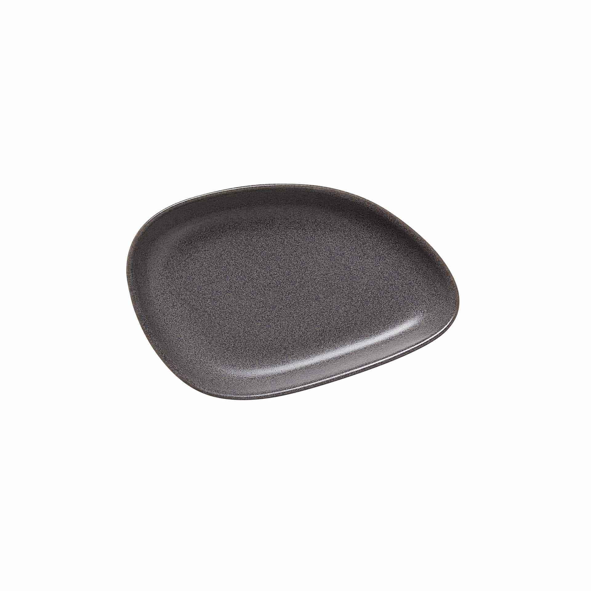 Schale - Set á 6 Stück - Serie Organic+ - stone grey - Abm. 14,7 x 9,3 x 2 cm - Steinzeug - 462207015-A