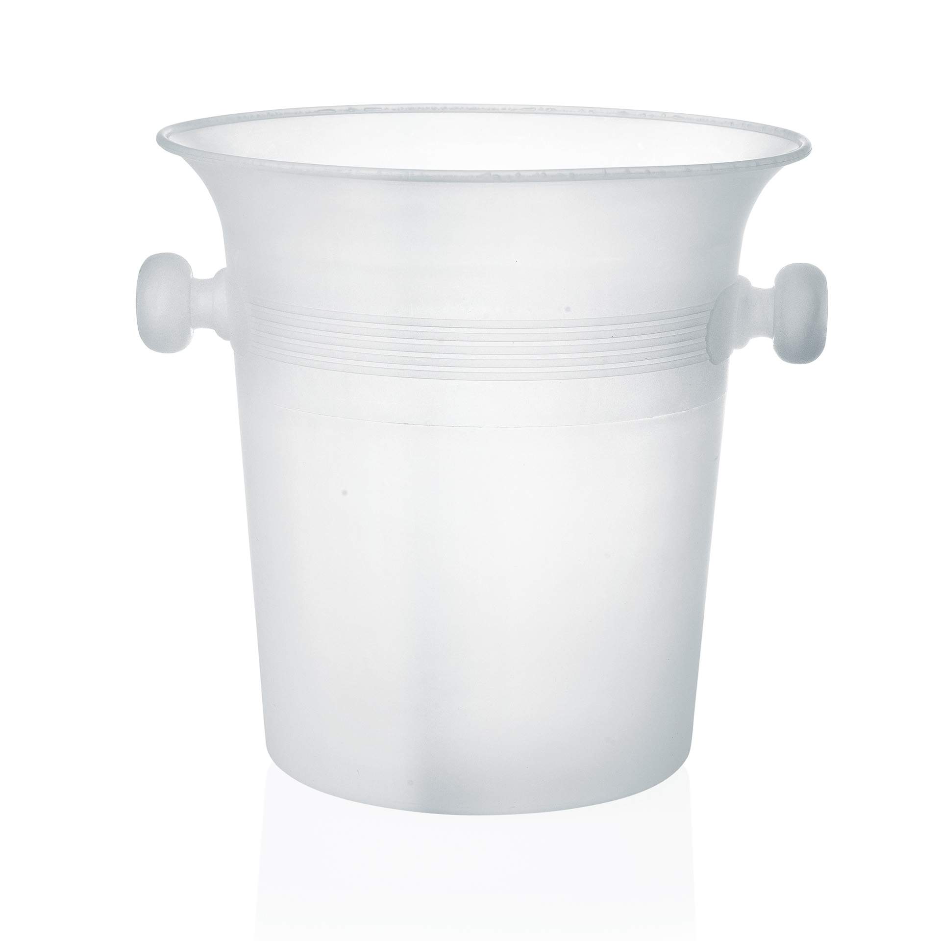 Flaschenkühler - transparent - Abm. 20,5 cm - Ø 20,5 cm - Inhalt 4,0 l - Polypropylen - 1529205-A