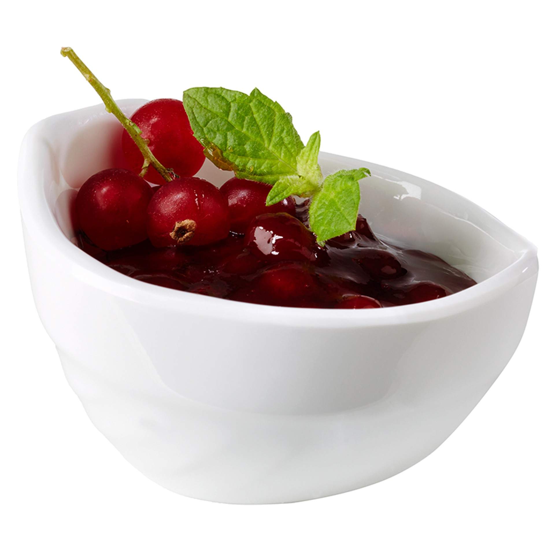 Schale - für kleine Desserts - Serie Mini - weiß - Abm. 7,5 x 7,0 x 4,5 cm - Inhalt 0,05 l - Melamin - 84450-B