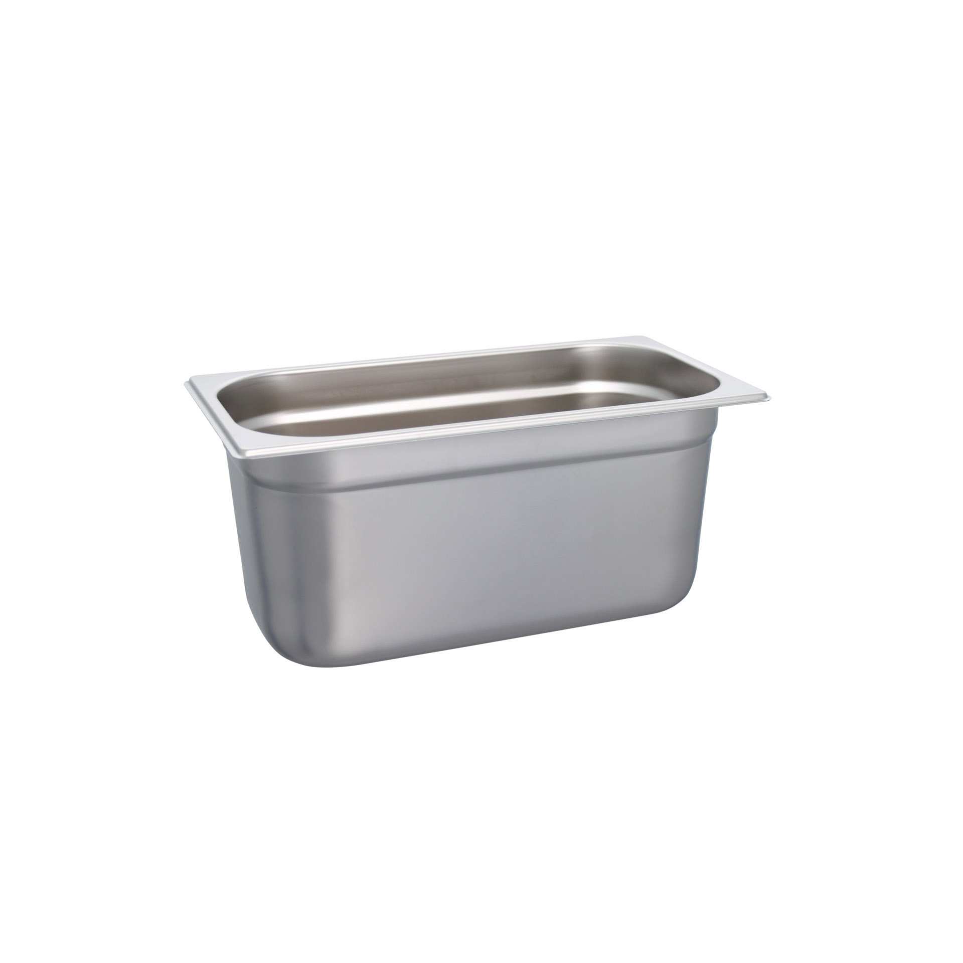 GN-Behälter - Abm. 32,5 x 17,6 x 15,0 cm - Inhalt 5,5 l - GN 1/3 (325 x 176 mm) - 150 mm - Edelstahl - 530234-C