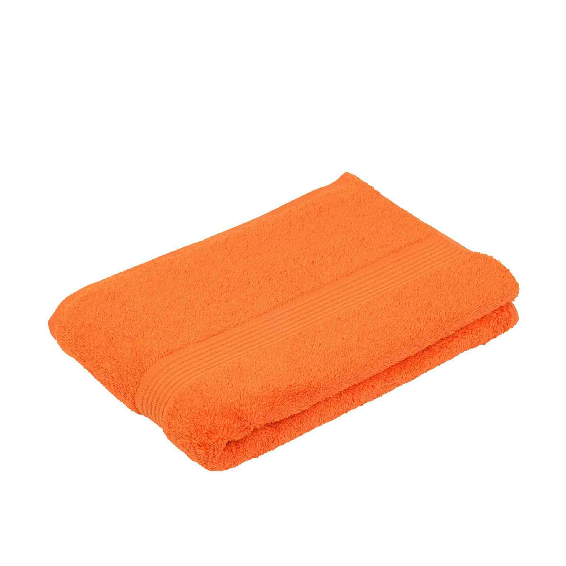 Duschtuch - Uni - Serie NEW YORK - orange - Abm. 70 x 140 cm - Baumwolle - 550-0764-5-D