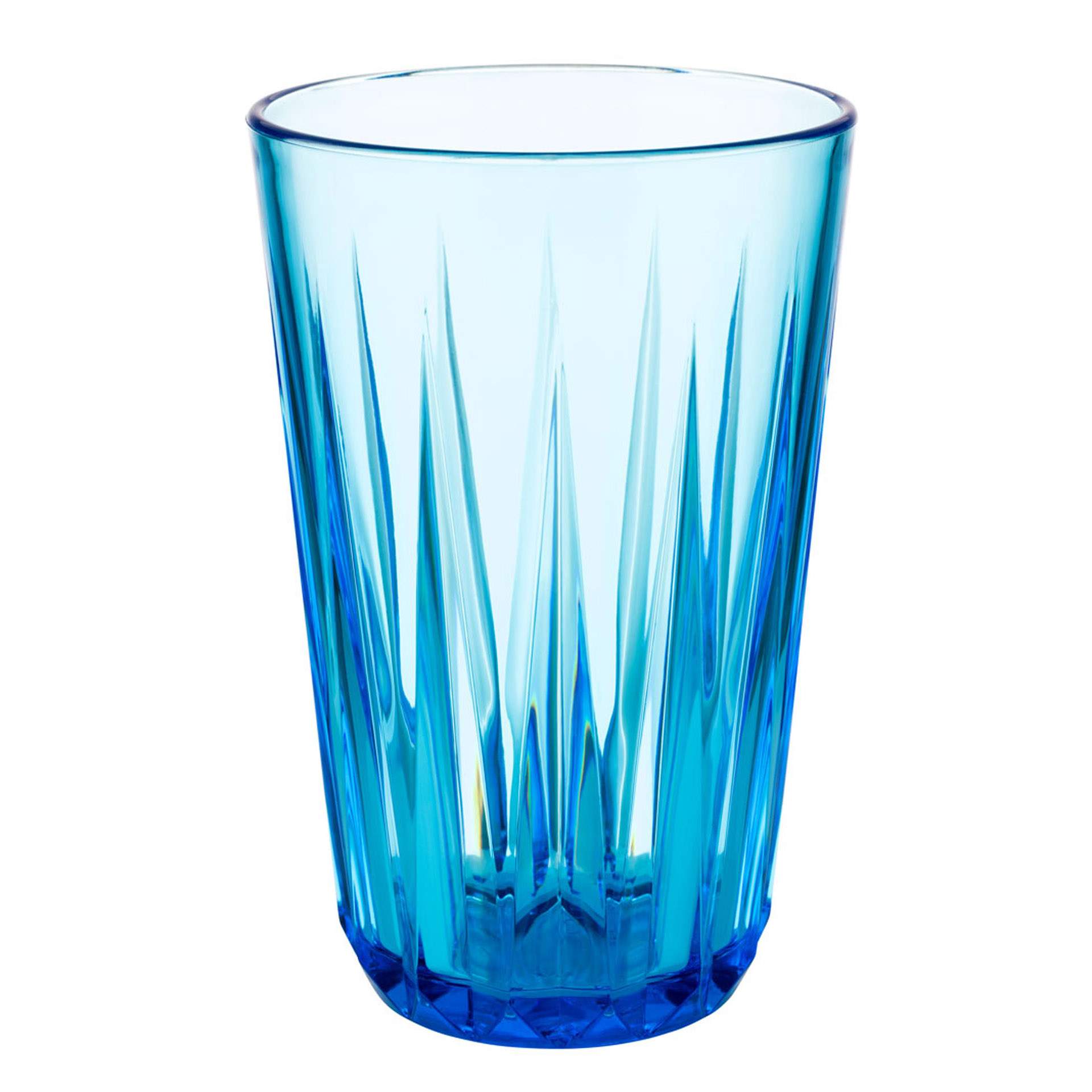 Trinkbecher - Serie Crystal - blau - Höhe 14,0 cm - Ø 8,5 cm - Inhalt 0,40 l - Tritan - 10517-B