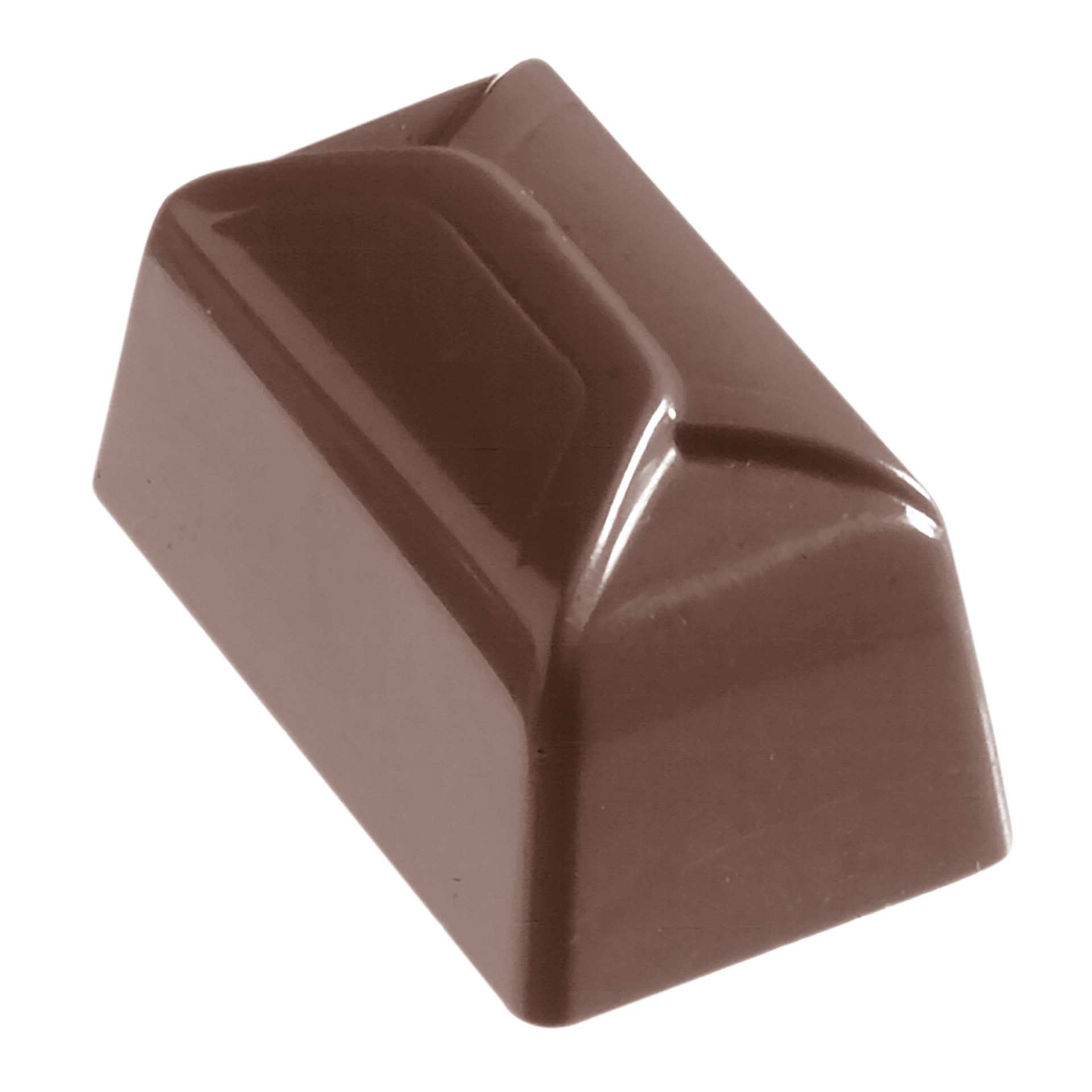 Schokoladen-Form - Ballotin - Abm. 27,5 x 13,5 x 2,4 cm - Polycarbonat - 421025-C