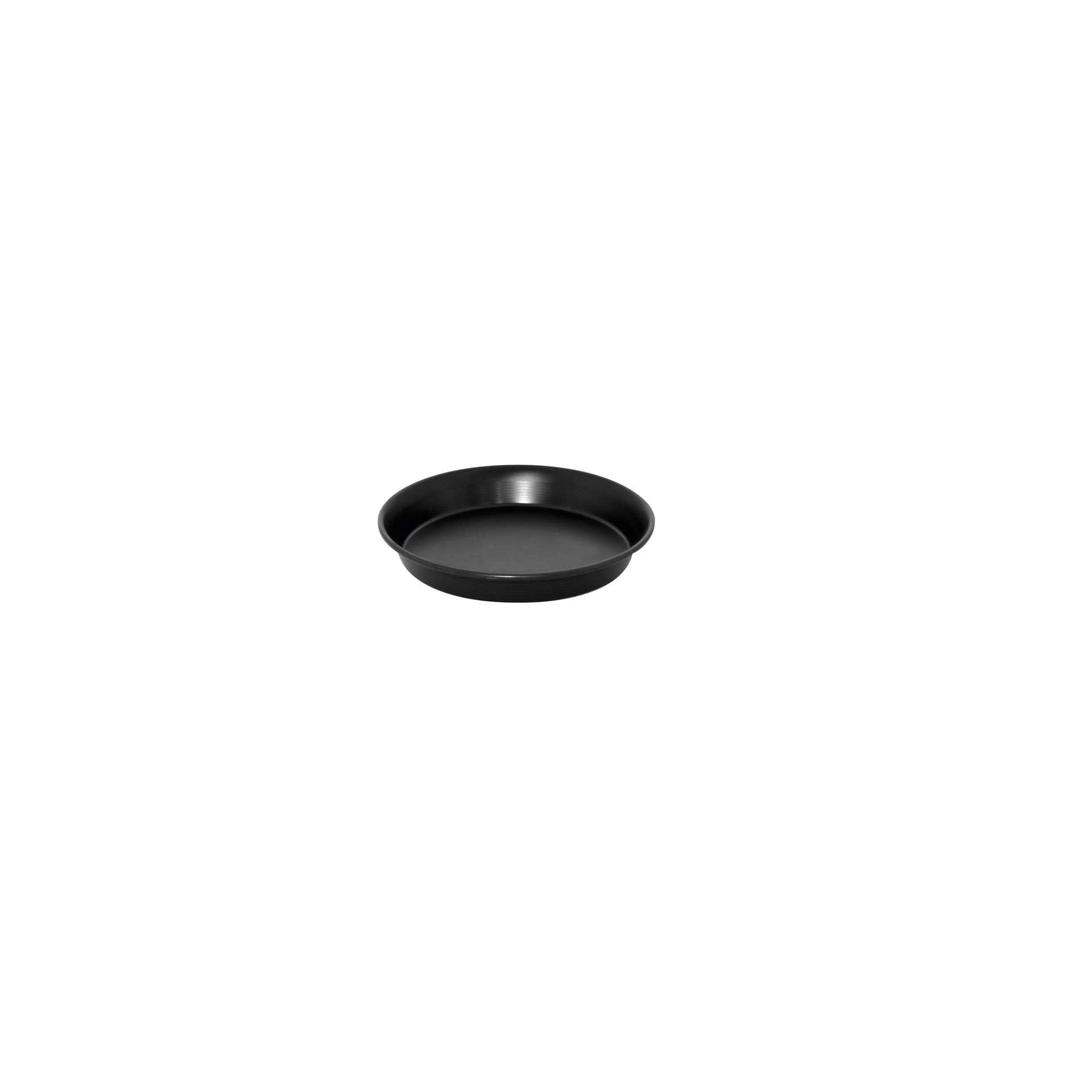 Pizzablech - Ø 140 mm - Abm. 14,5 x 14,5 x 2,5 cm - Blaublech - 997140-C