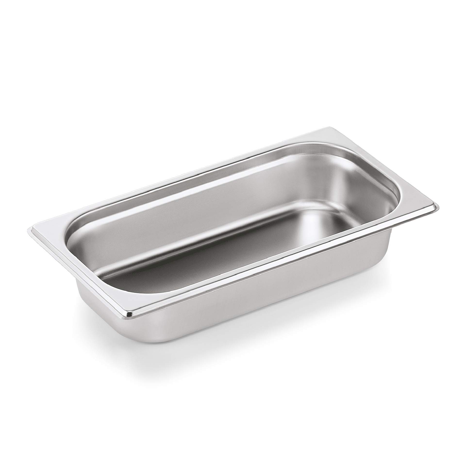 GN-Behälter - Serie Eco-Line - GN 1/3 - 65 mm - Inhalt 2,50 l - Chromnickelstahl - 7513065-A