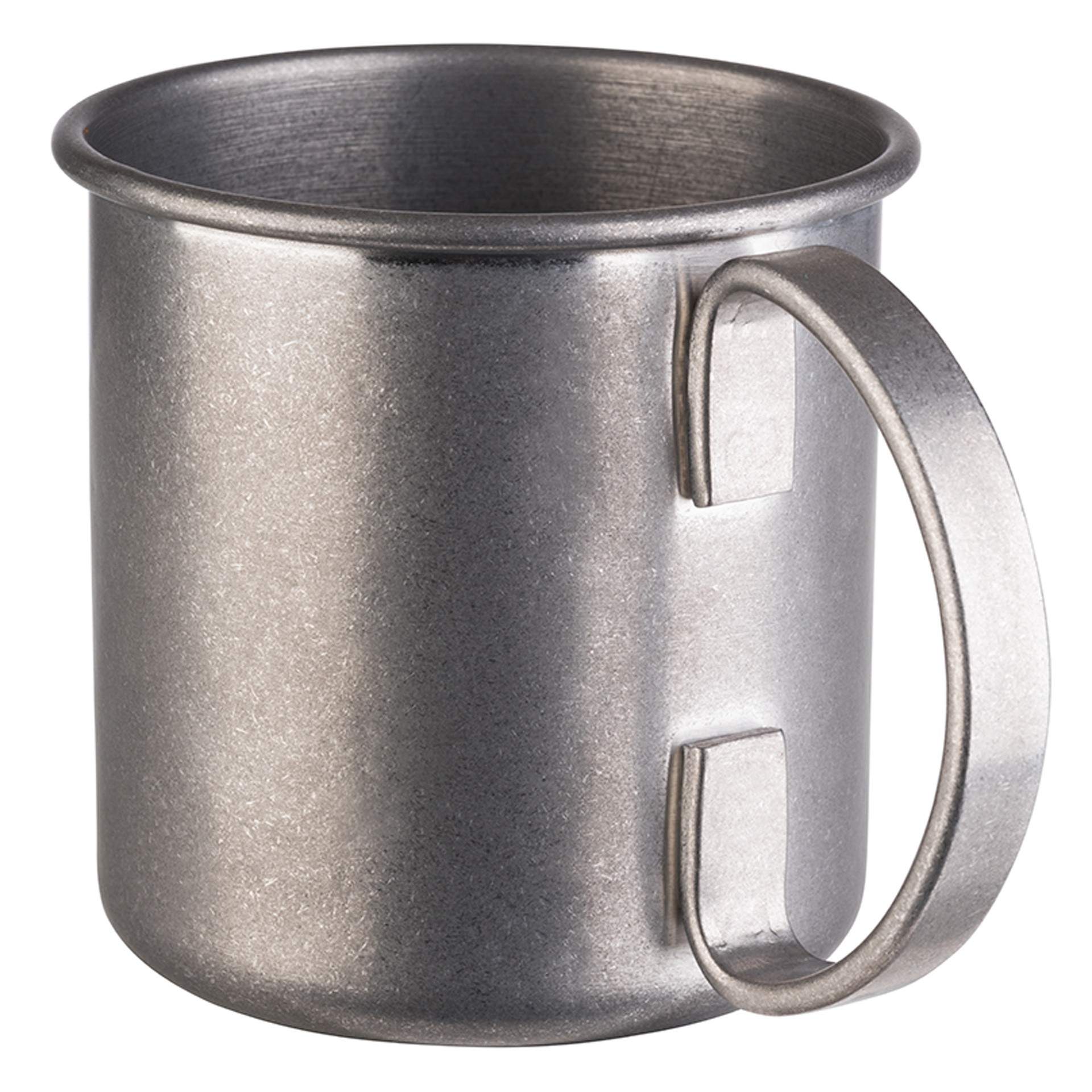 Becher - Serie Moscow Mule - rund - Abm. 9,0 cm - Ø 9,0 cm - Inhalt 0,45 l - Edelstahl - 93345-B