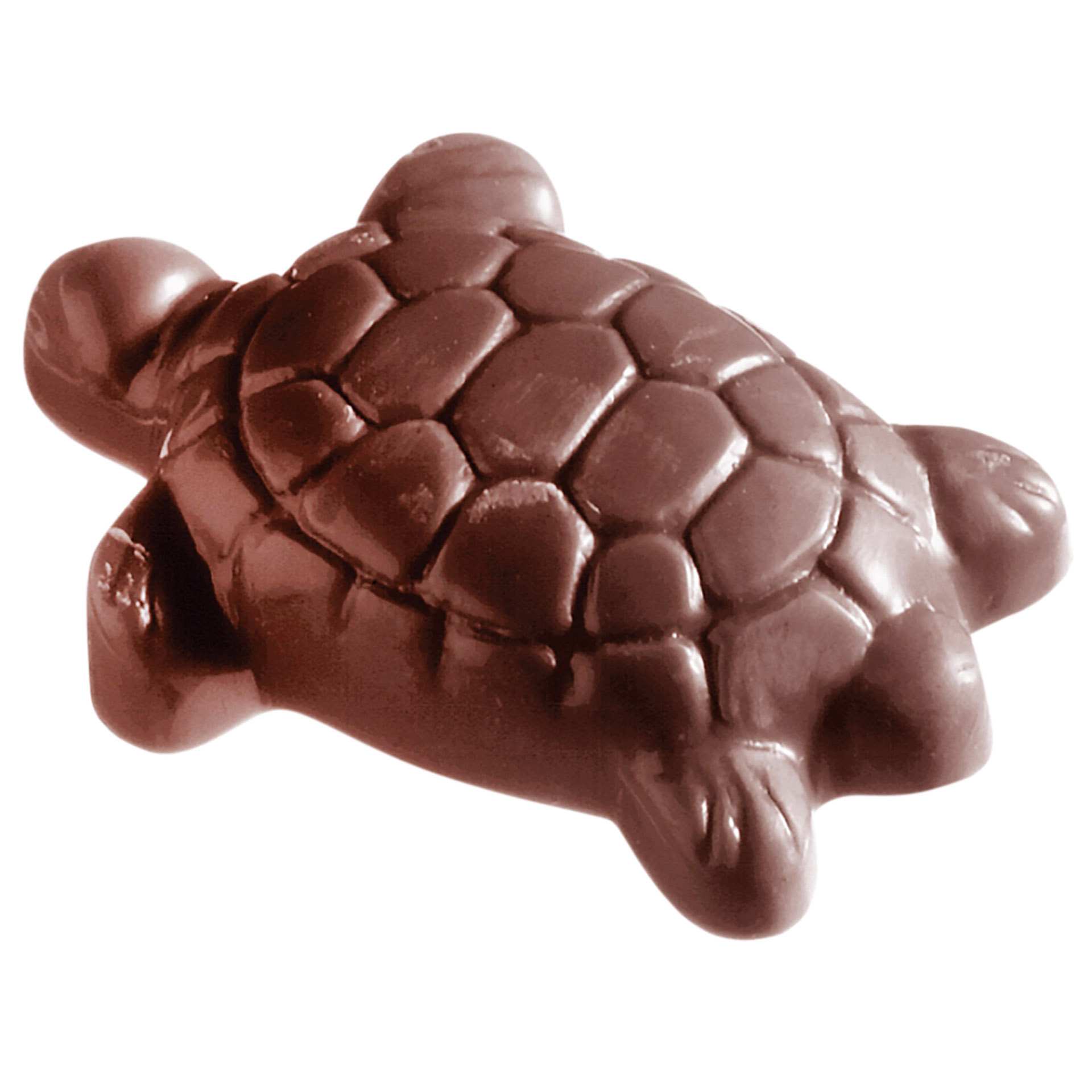 Schokoladen-Form - Schildkröte - Abm. 27,5 x 13,5 x 2,4 cm - Polycarbonat - 421411-C