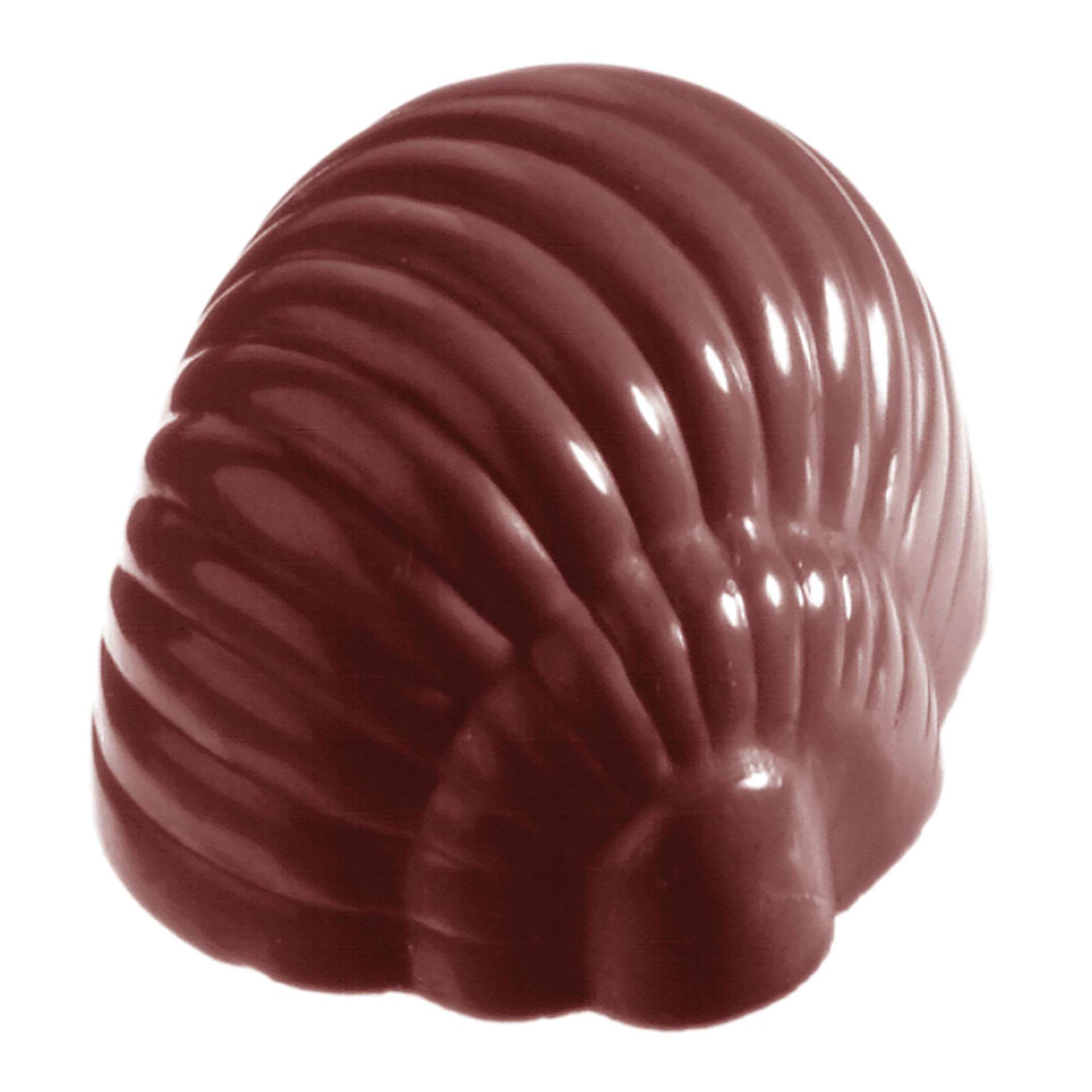 Schokoladen-Form - Schneckenhaus - Abm. 27,5 x 13,5 x 2,4 cm - Polycarbonat - 421084-C