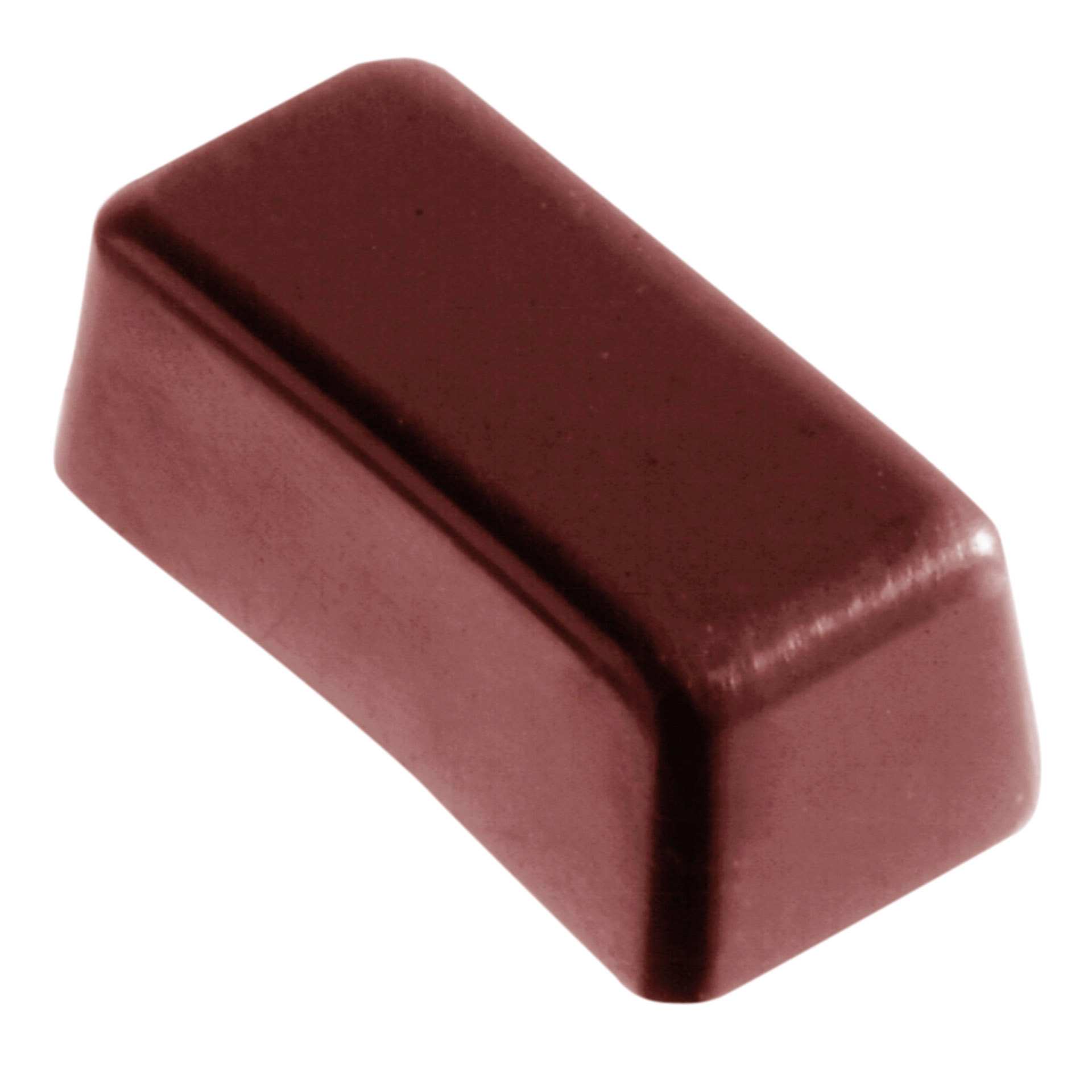 Schokoladen-Form - Gianduja - Abm. 27,5 x 13,5 x 2,4 cm - Polycarbonat - 421156-C