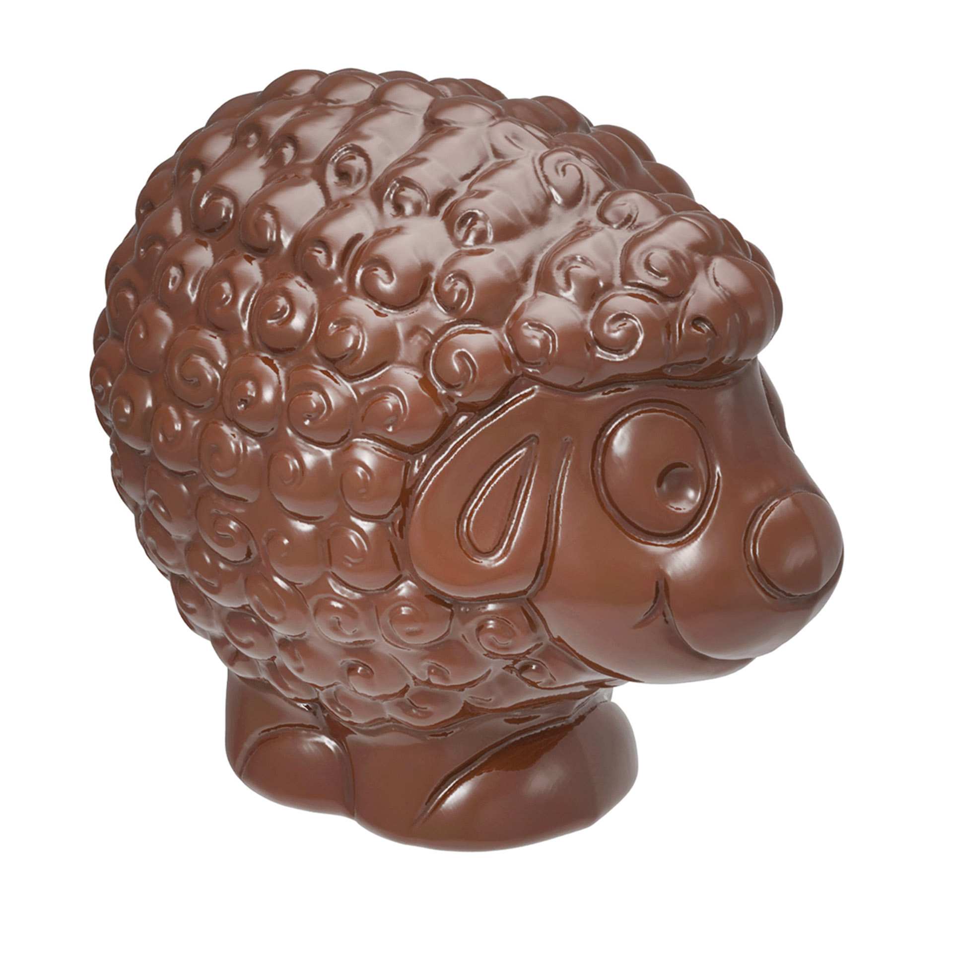 Schokoladen-Form - Schaf - Abm. 27,5 x 13,5 x 2,4 cm - Polycarbonat - 421727-C