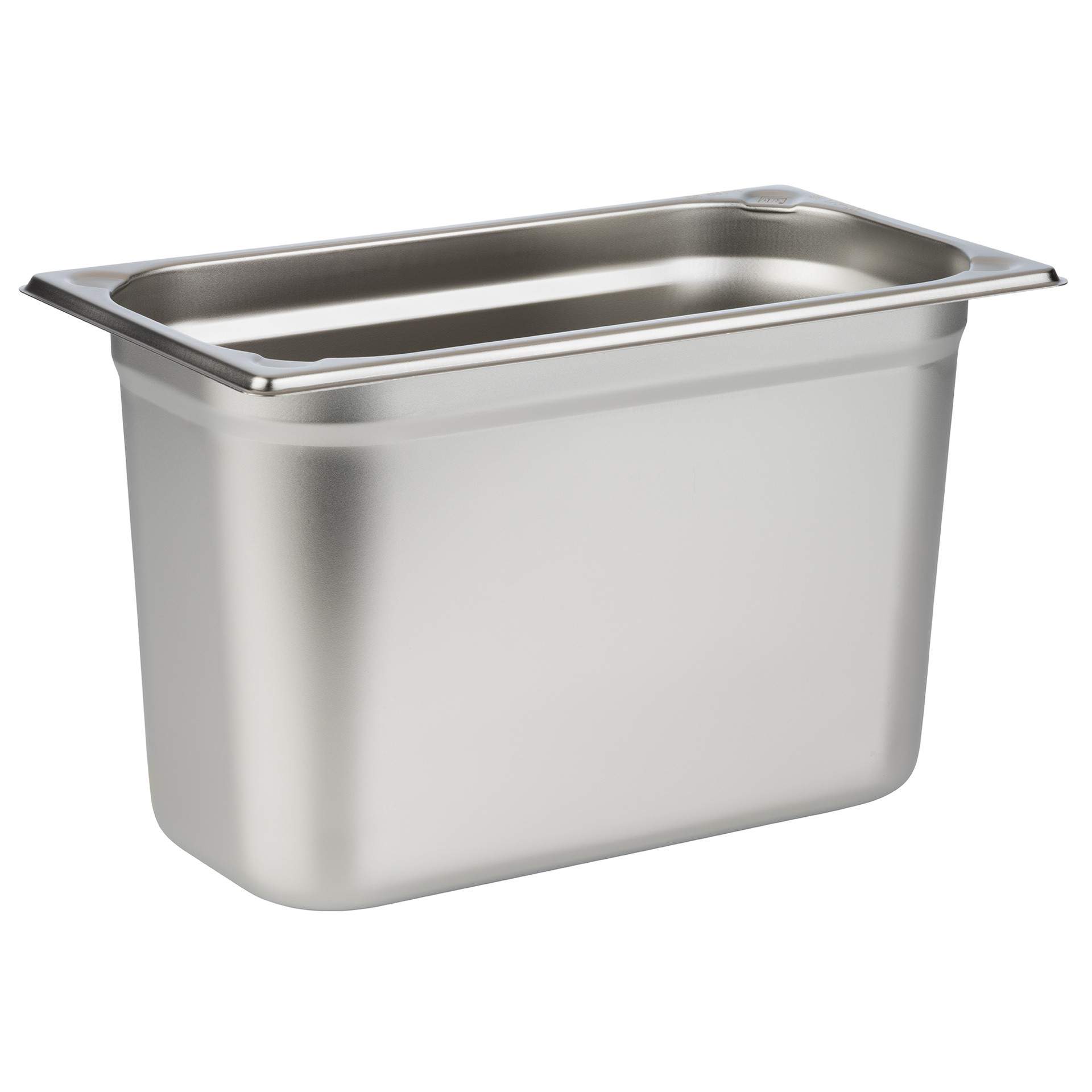 GN-Behälter - Inhalt 7,0 l - GN 1/3 (325 x 176 mm) - 200 mm - Edelstahl - 81308-B