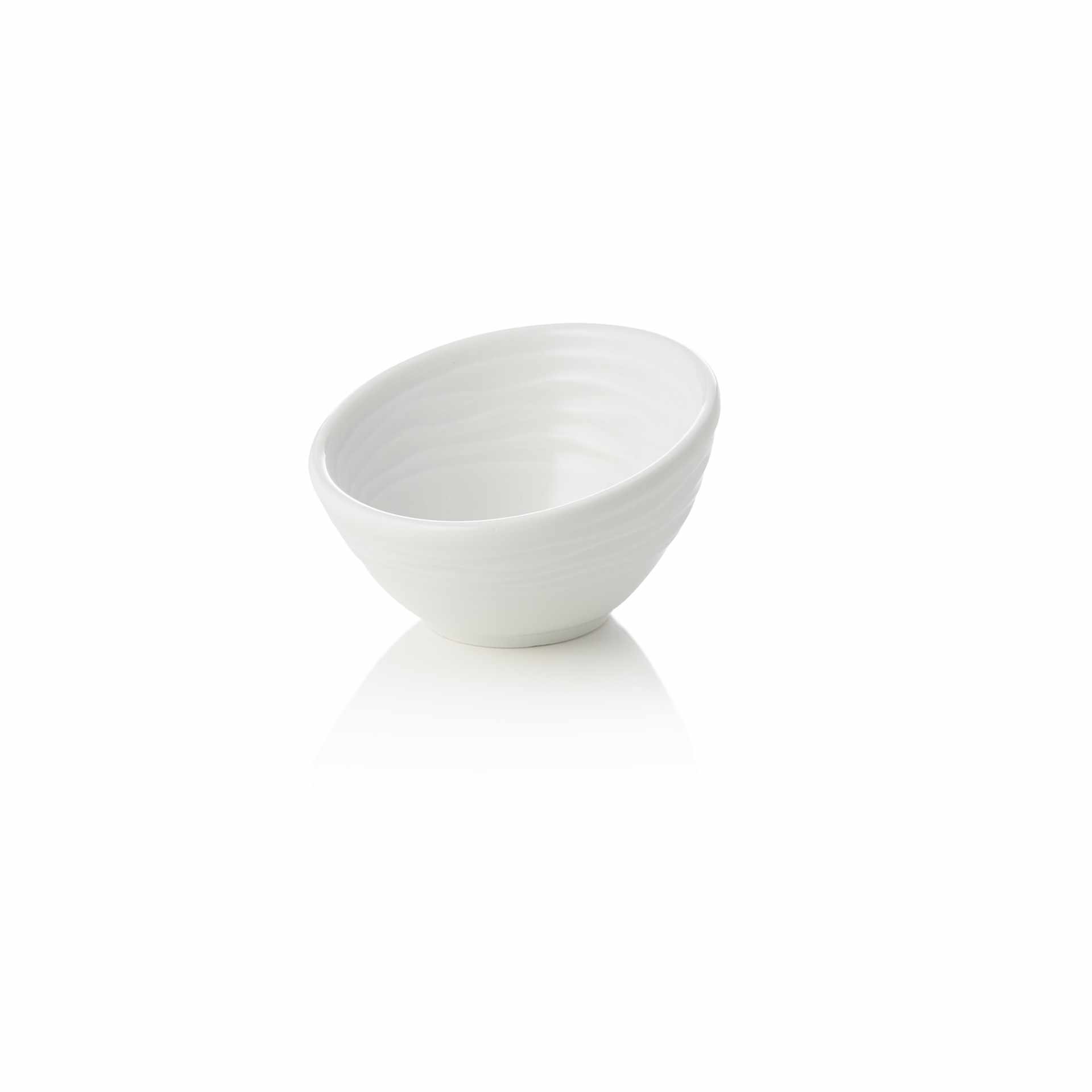 Mini-Schale - Abm. 7,5 x 7 x 4,5 cm - Inhalt 0,4 l - Porzellan