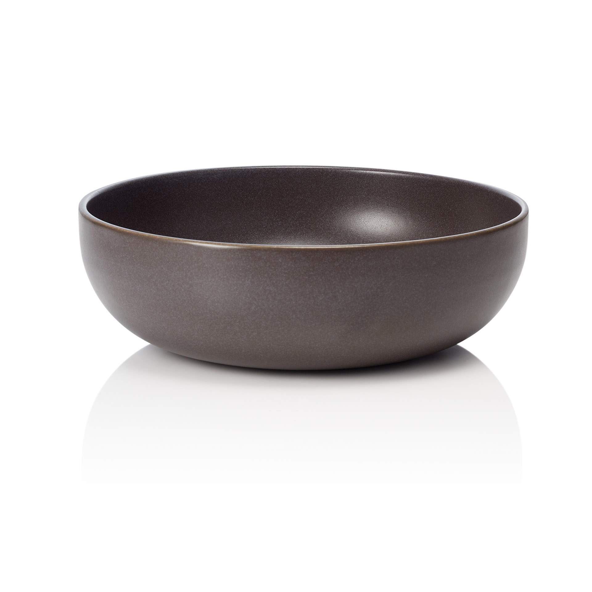 Schale - Serie One - stone grey - rund - Abm. 8,5 cm - Ø 26 cm - Steinzeug - 452203026-A