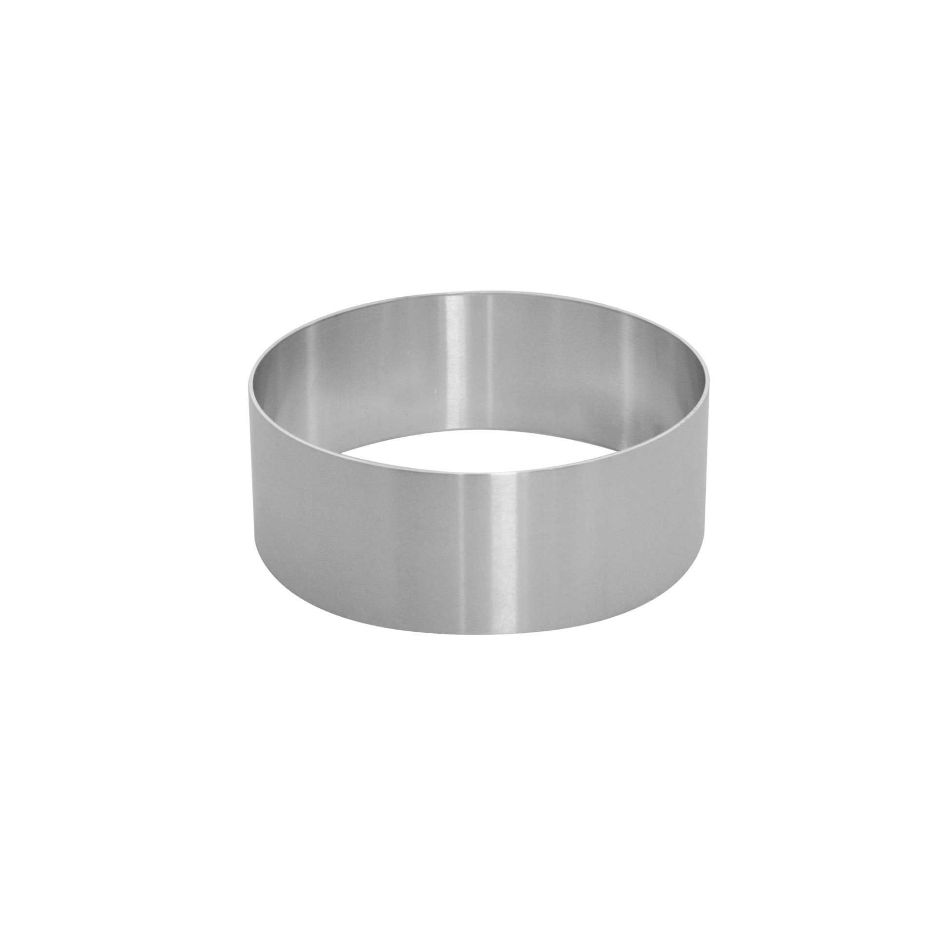 Dessert- und Tortenring - Ø 20 cm - Höhe 8 cm - Aluminium - 156208-C