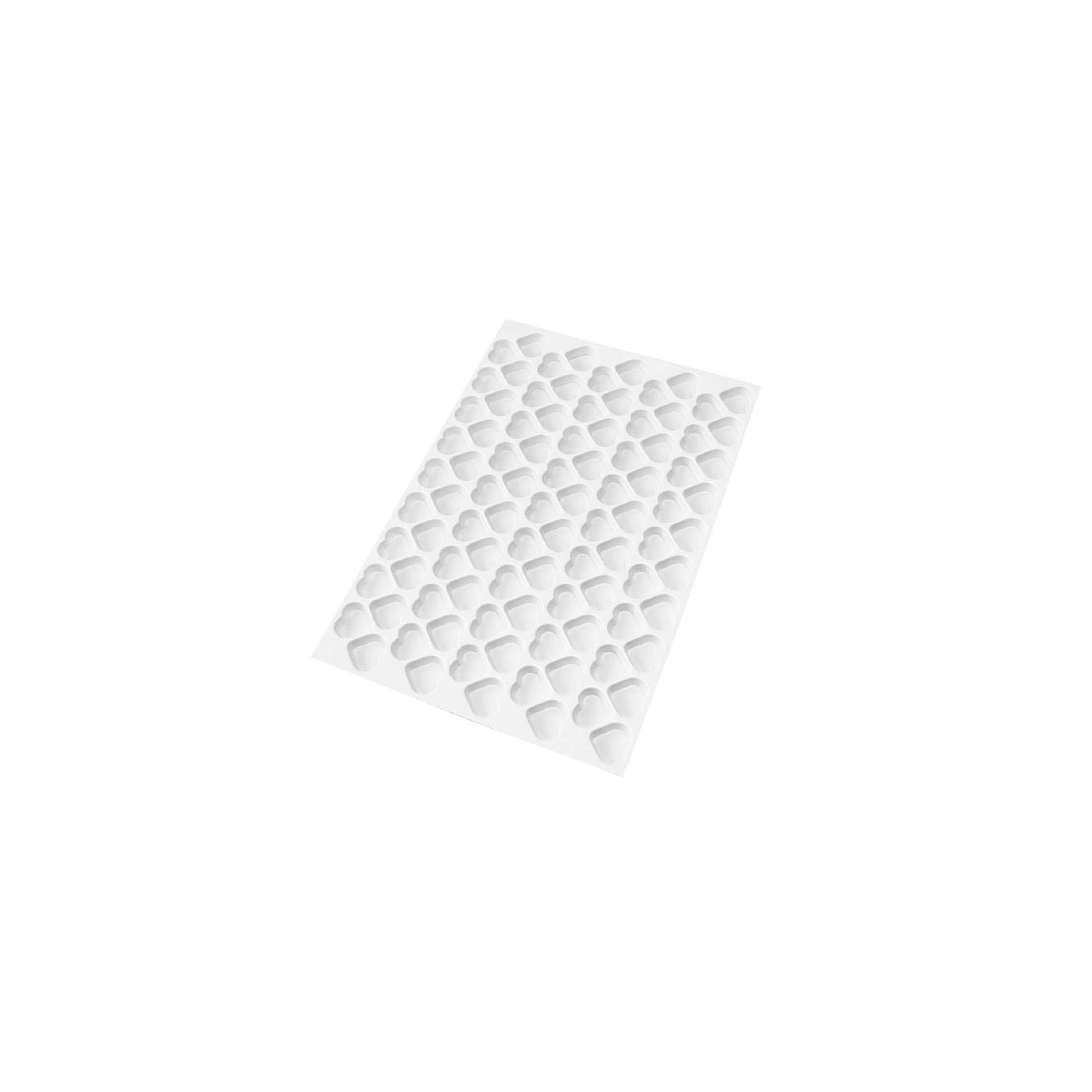 Ausstechmatte - Herz - Abm. 57,5 x 39,0 x 1,8 cm - Polystyrol - 166006-C