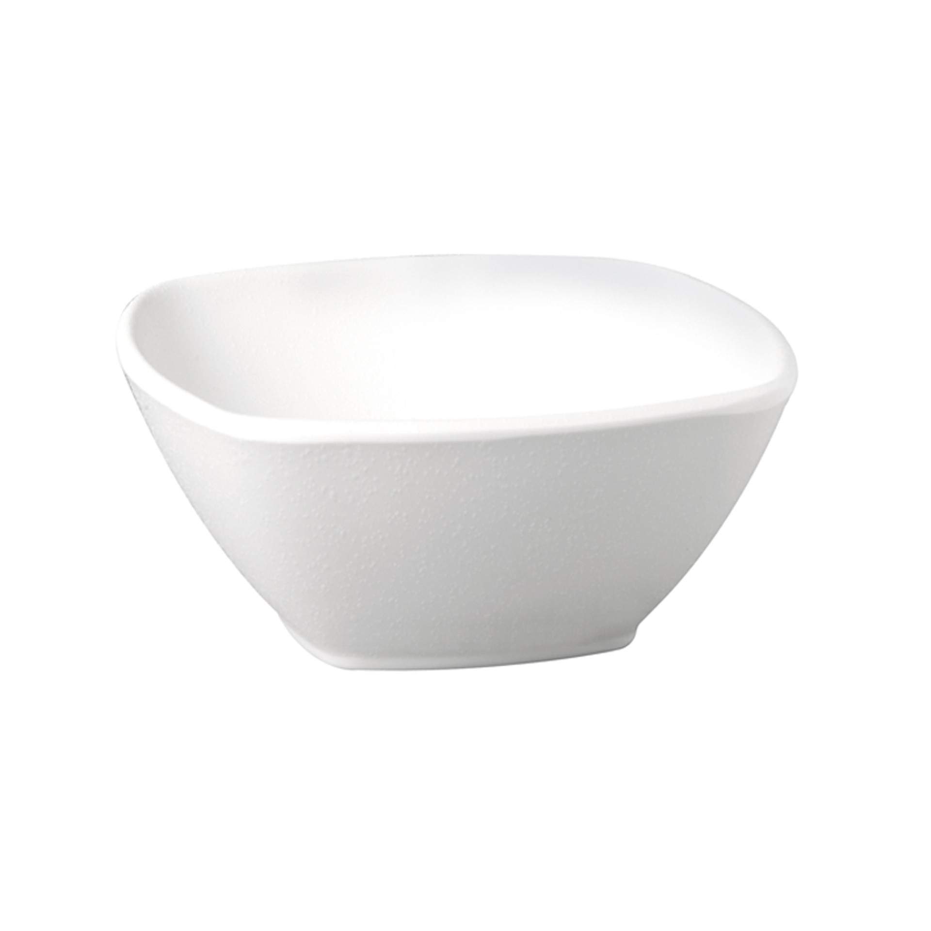 Schale - japanische Steinoptik - Serie Zen - schwarz - Abm. 17,5 x 17,5 x 6 cm - Inhalt 0,50 l - Melamin - 83716-B