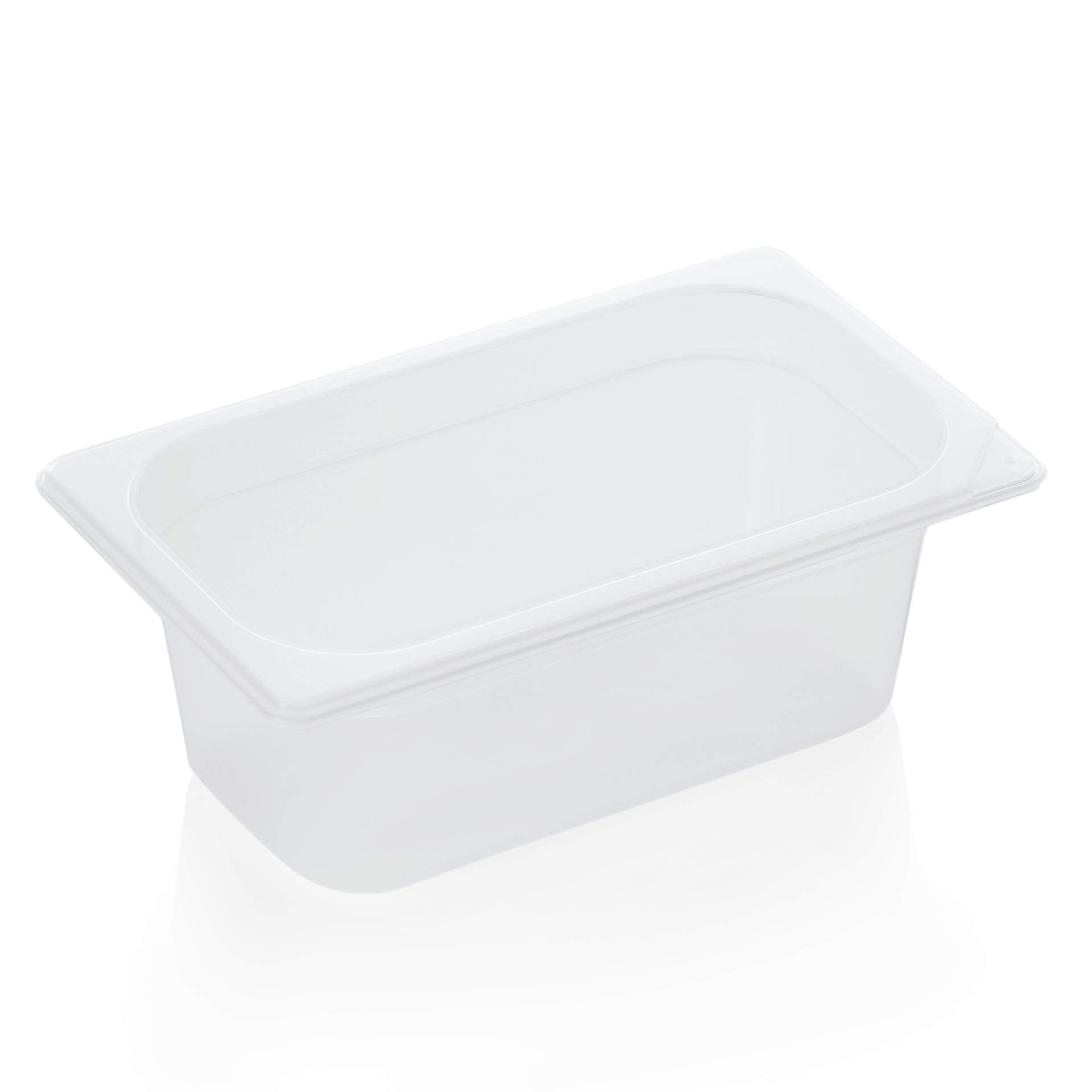 GN-Behälter - BPA frei - Serie 89 - Inhalt 2,50 l - GN 1/4 (265 x 162 mm) - 100 mm - Polypropylen - 8914100-A