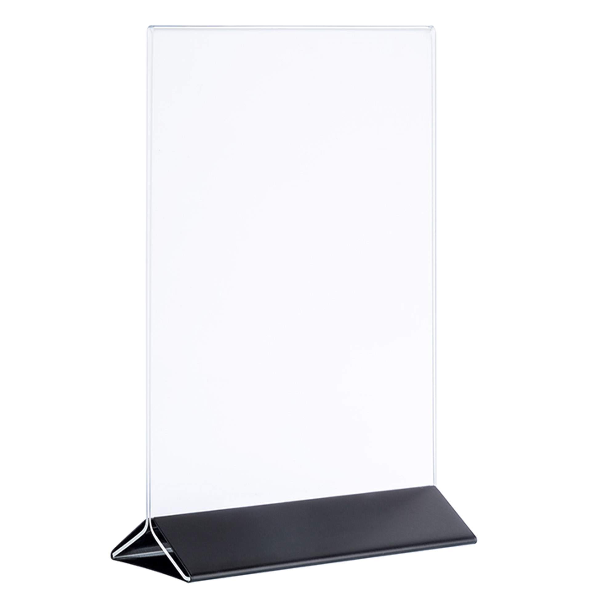 Kartenhalter - 2-teilig - schwarz - Abm. 15,0 x 7,0 x 23,0 cm - 71528-B