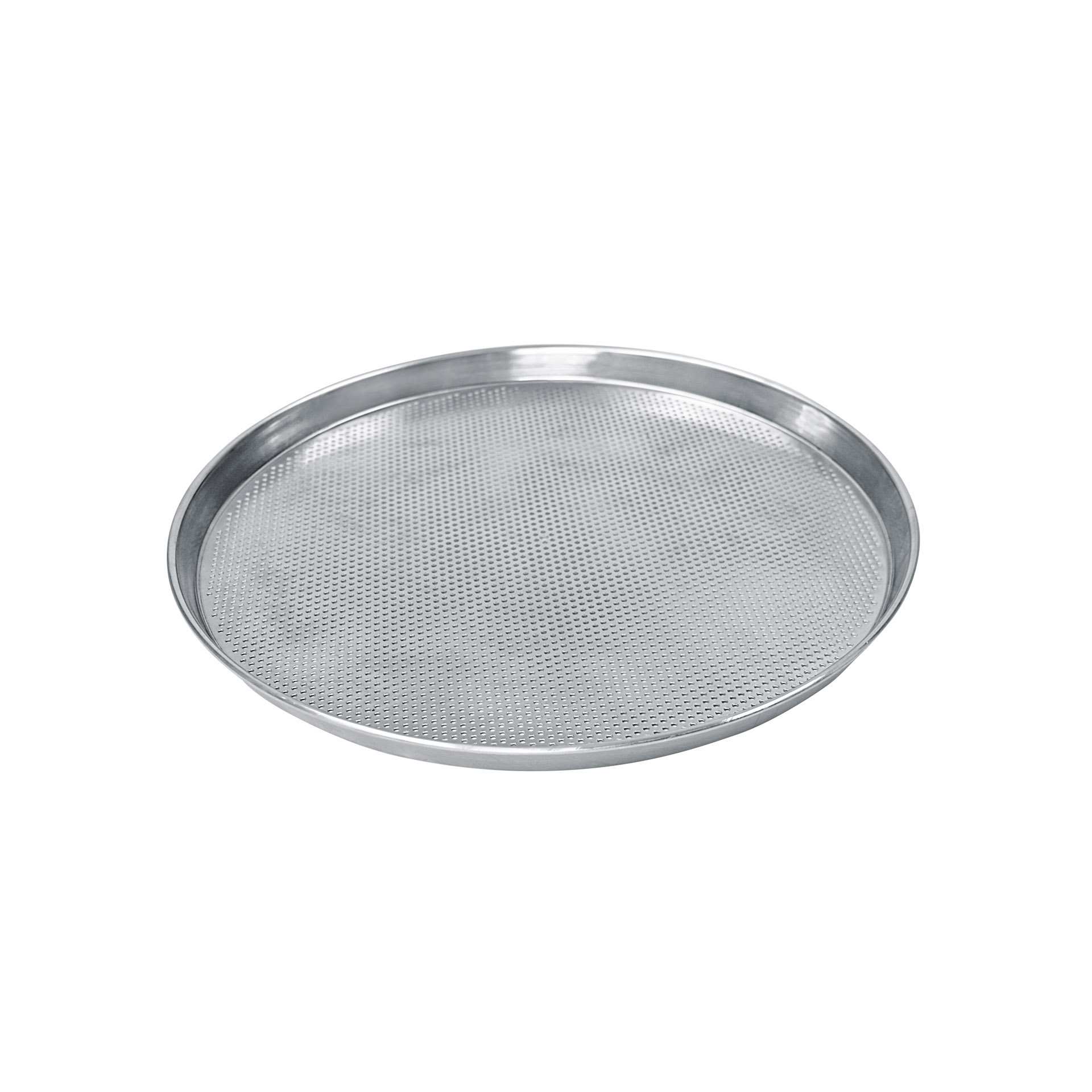 Pizzablech - Ø 400 mm - Abm. 40,0 x 38,5 x 2,5 cm - Aluminium - 997640-C