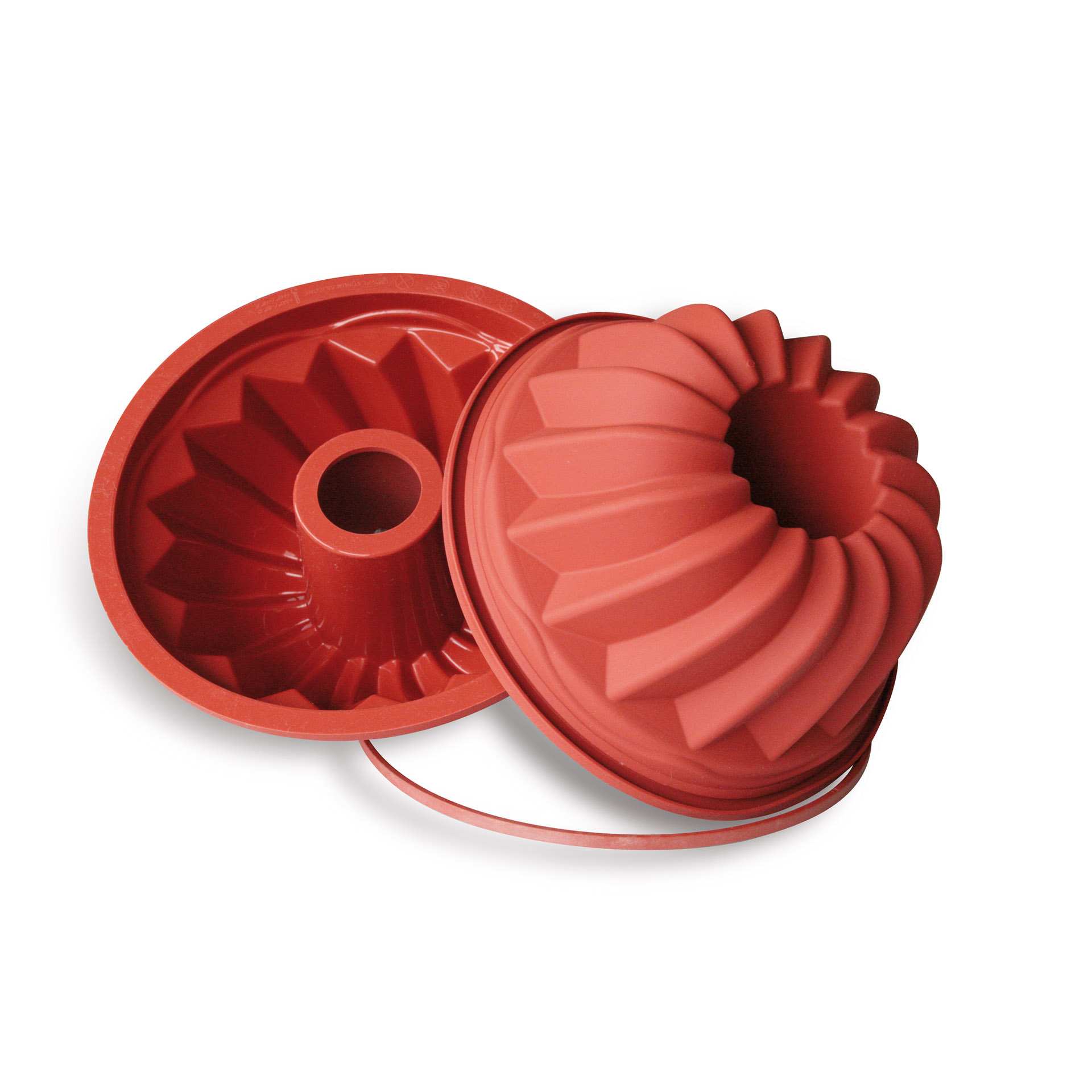 Backform - Gugelhupf - Abm. 21,5 x 21,5 x 9,0 cm - Silikon - 115184-C