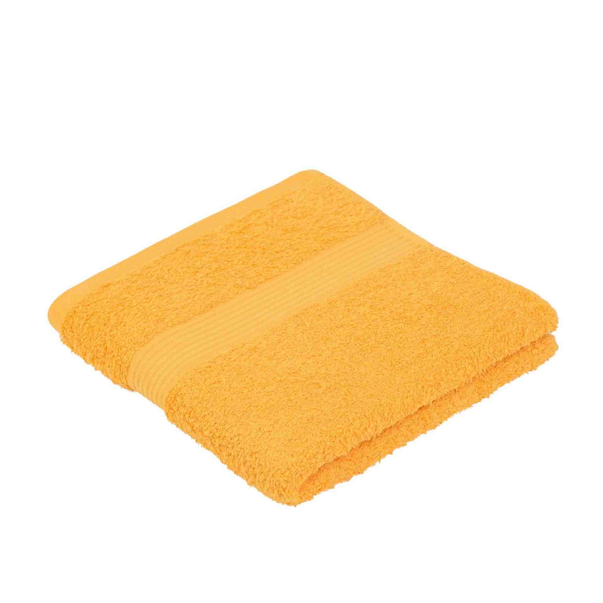 Handtuch - Uni - Serie NEW YORK - gelb - Abm. 50 x 100 cm - Baumwolle - 550-1034-4-D