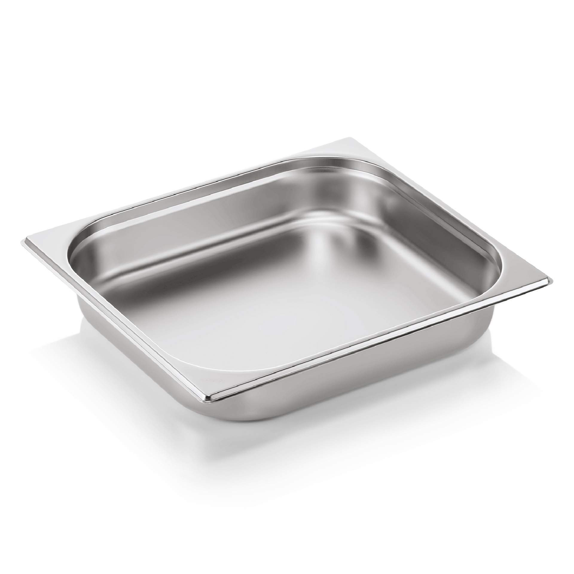 GN-Behälter - GN 2/3 - 65 mm - Serie 70 - Inhalt 5,5 l - Chromnickelstahl - 7023065-A