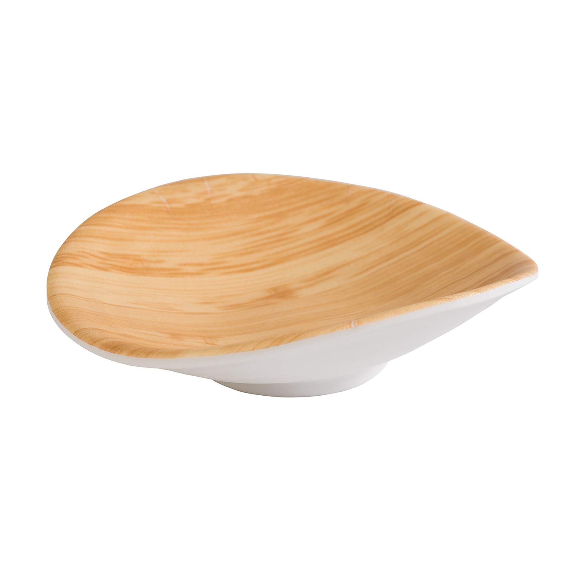 Schale - Serie Bamboo - oval - Abm. 10,5 x 10,0 x 3,0 cm - Inhalt 0,03 l - Melamin - 84815-B