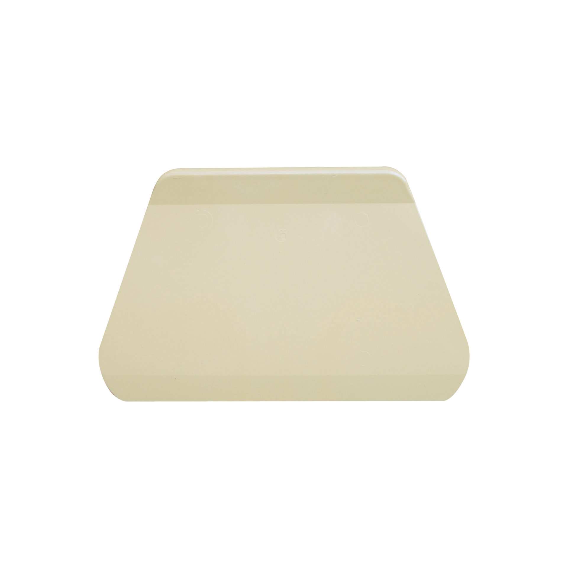 Teigabstecher - mit Griffleiste - elfenbein - rund - Abm. 20,9 x 13,0 x 0,5 cm - ABS - 227351-C