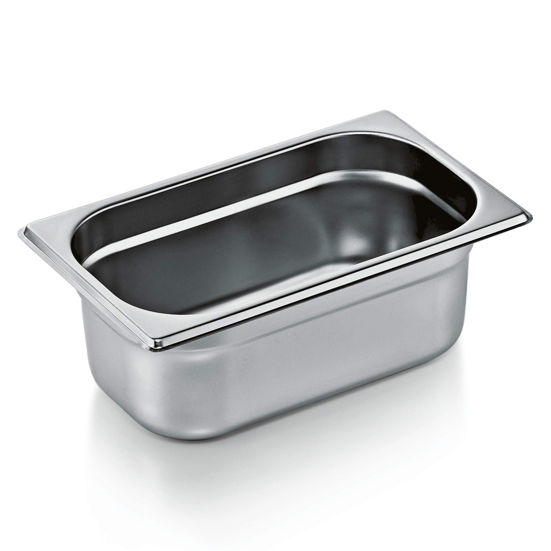 GN-Behälter - Serie Eco-Line - GN 1/4 - 100 mm- Inhalt 2,80 l - Chromnickelstahl - 7514100-A