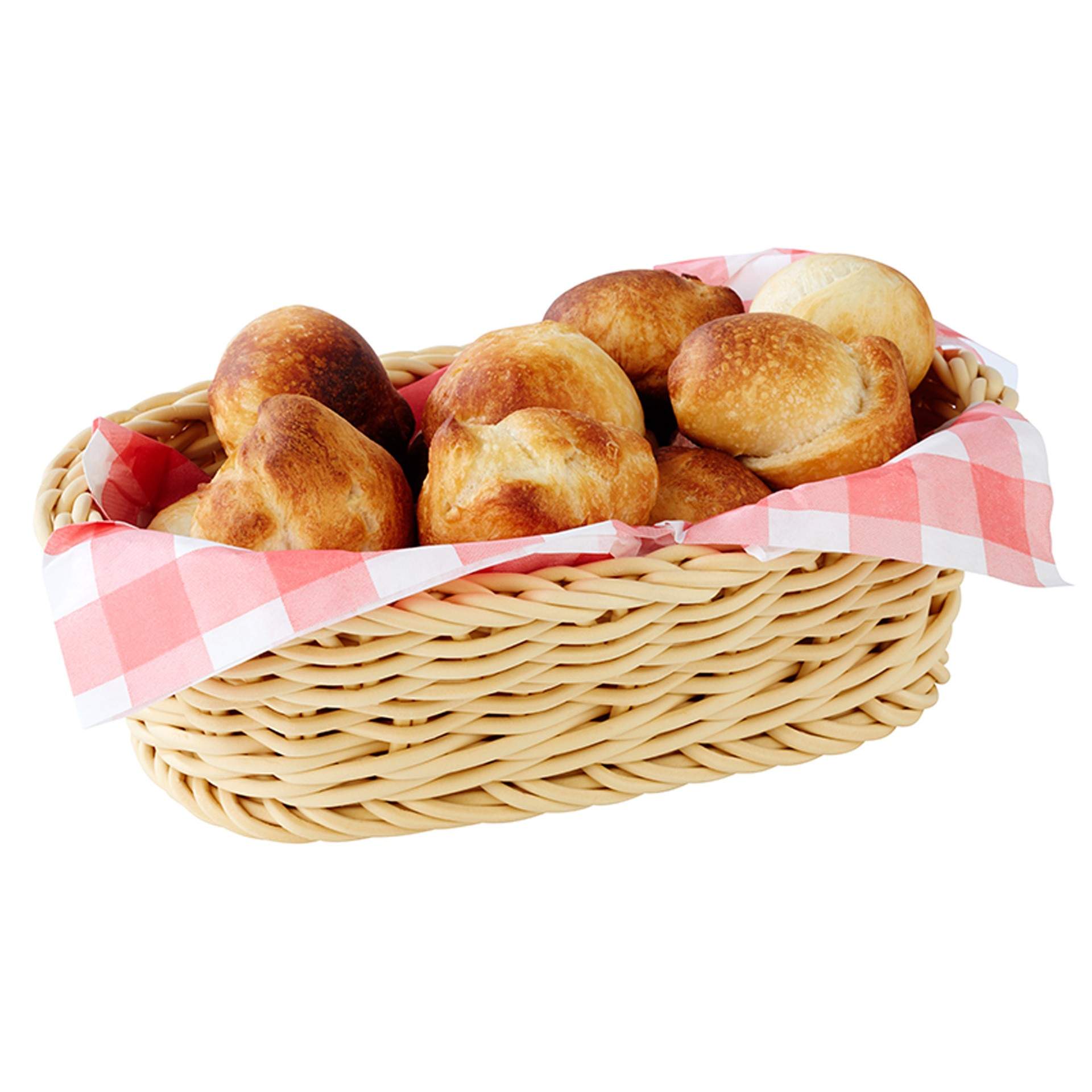 Korb - Serie Profi Line - hellbeige - oval - Abm. 19 x 12 x 6 cm - Polypropylen - 50624-B